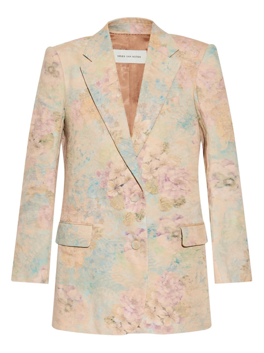 single-breasted blazer