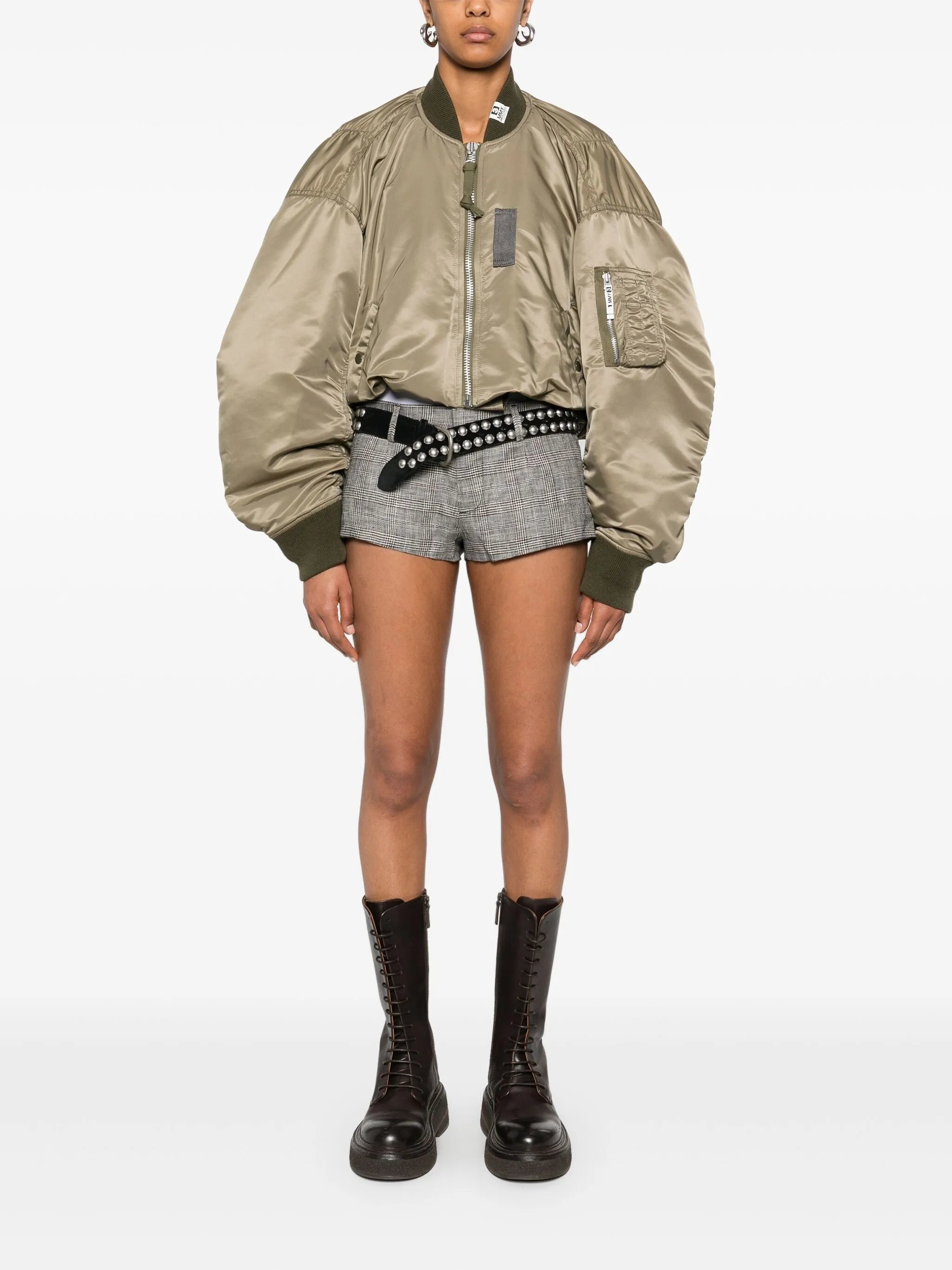 tailored mini shorts