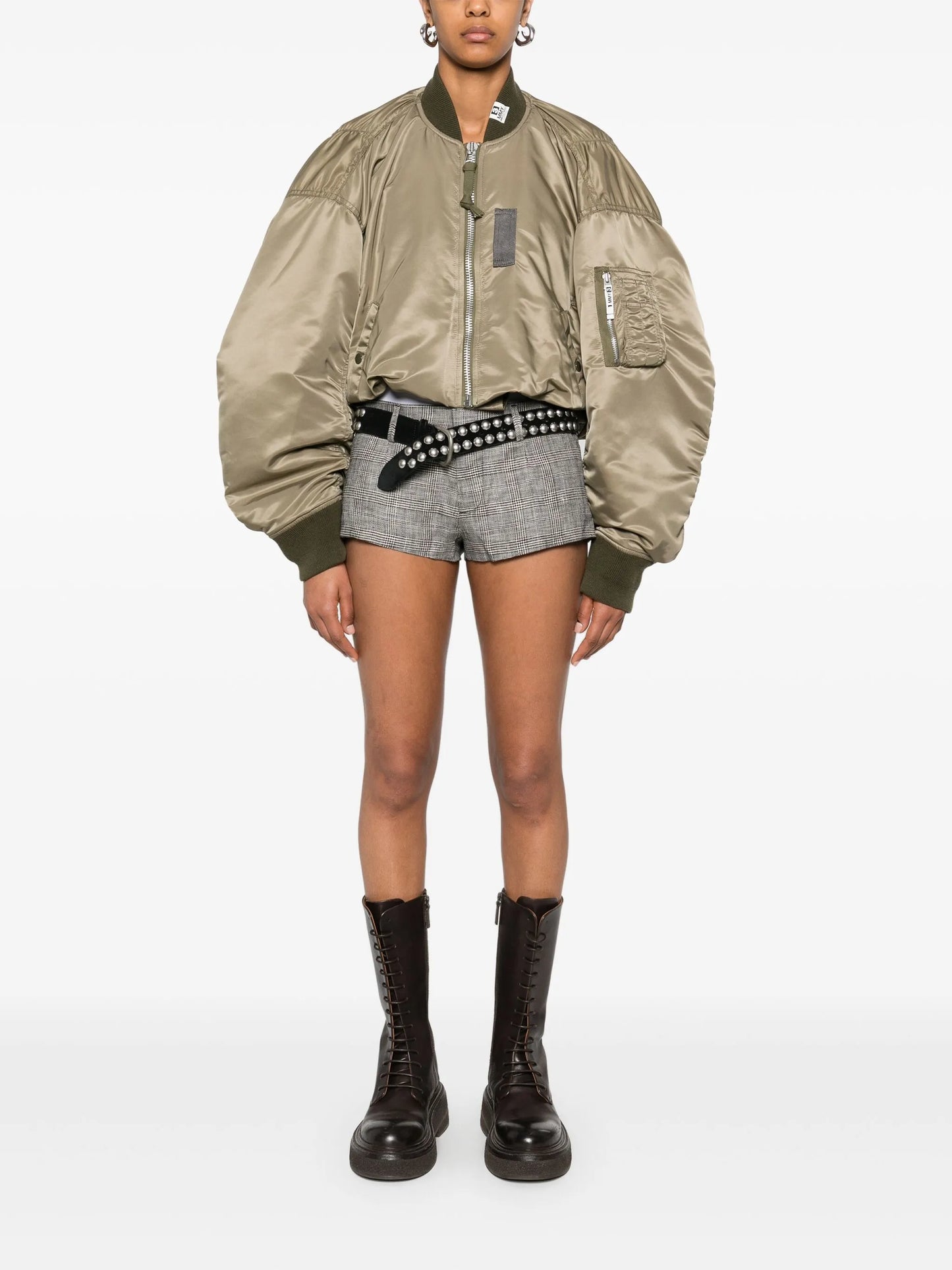 tailored mini shorts