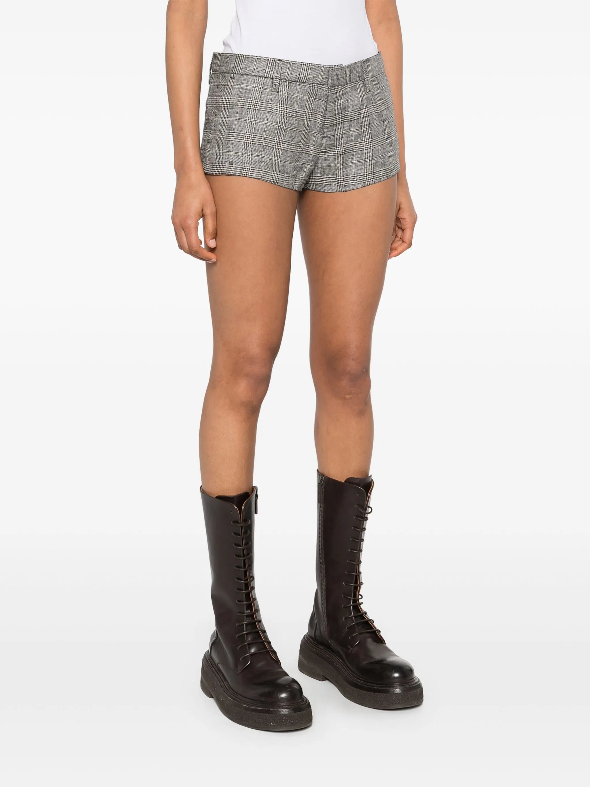 tailored mini shorts