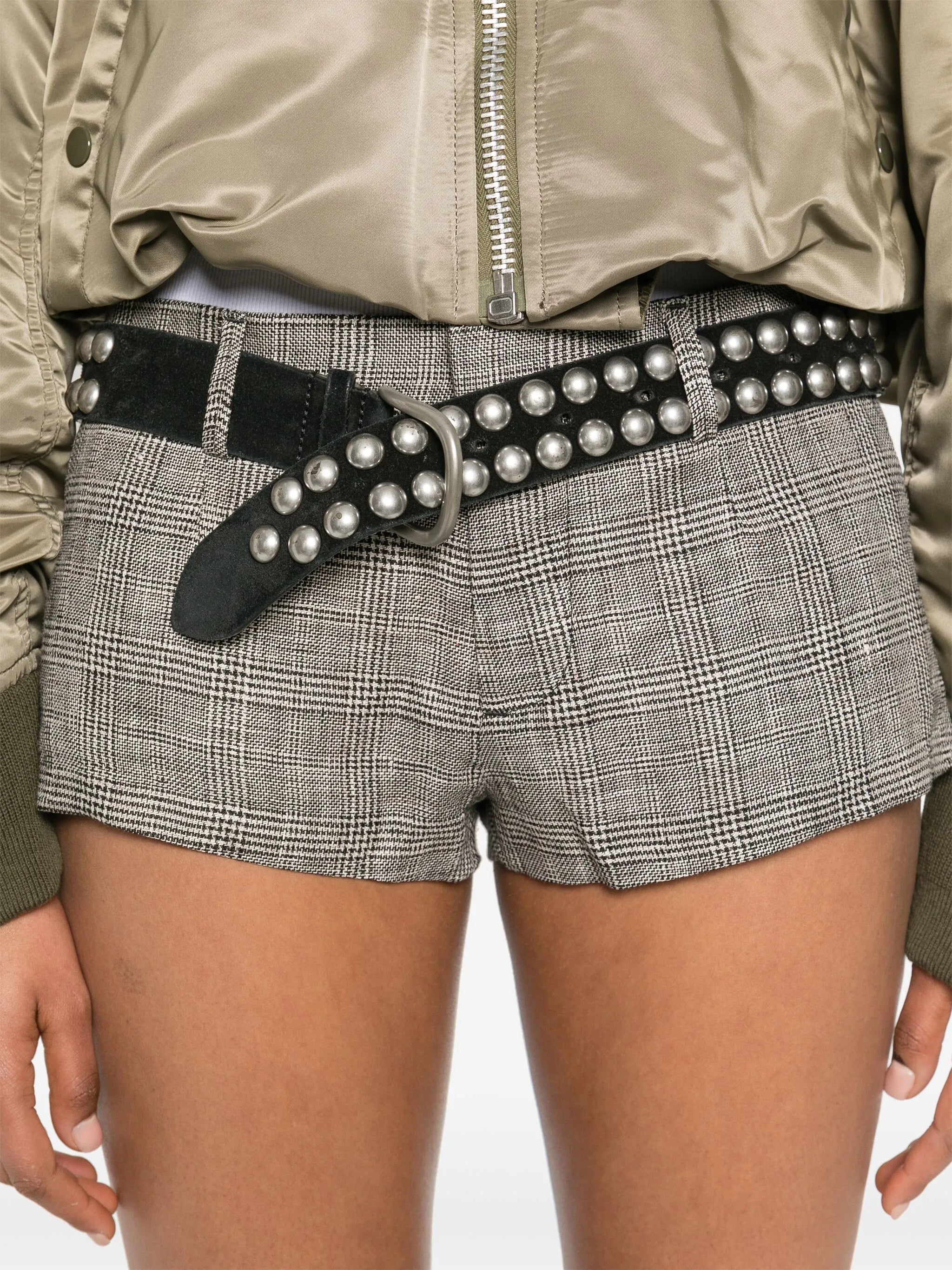 tailored mini shorts
