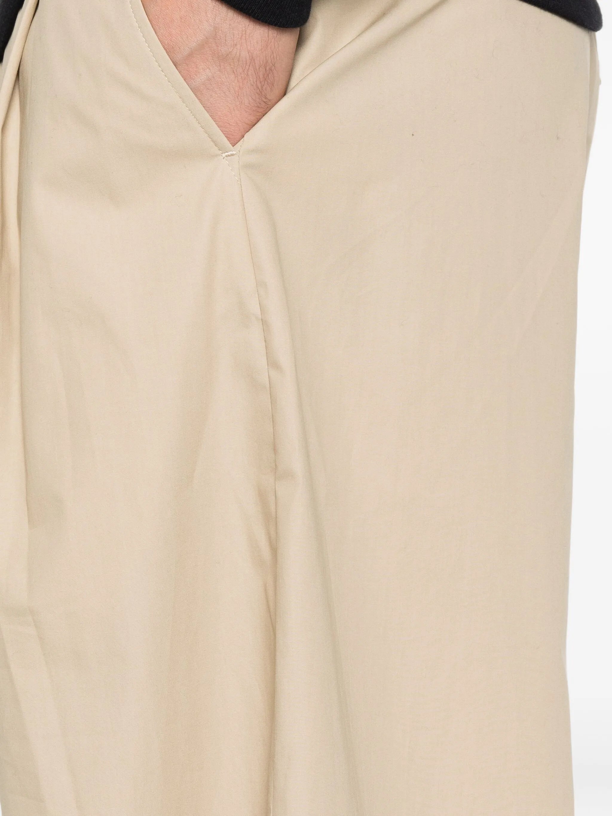 double-pleat trousers