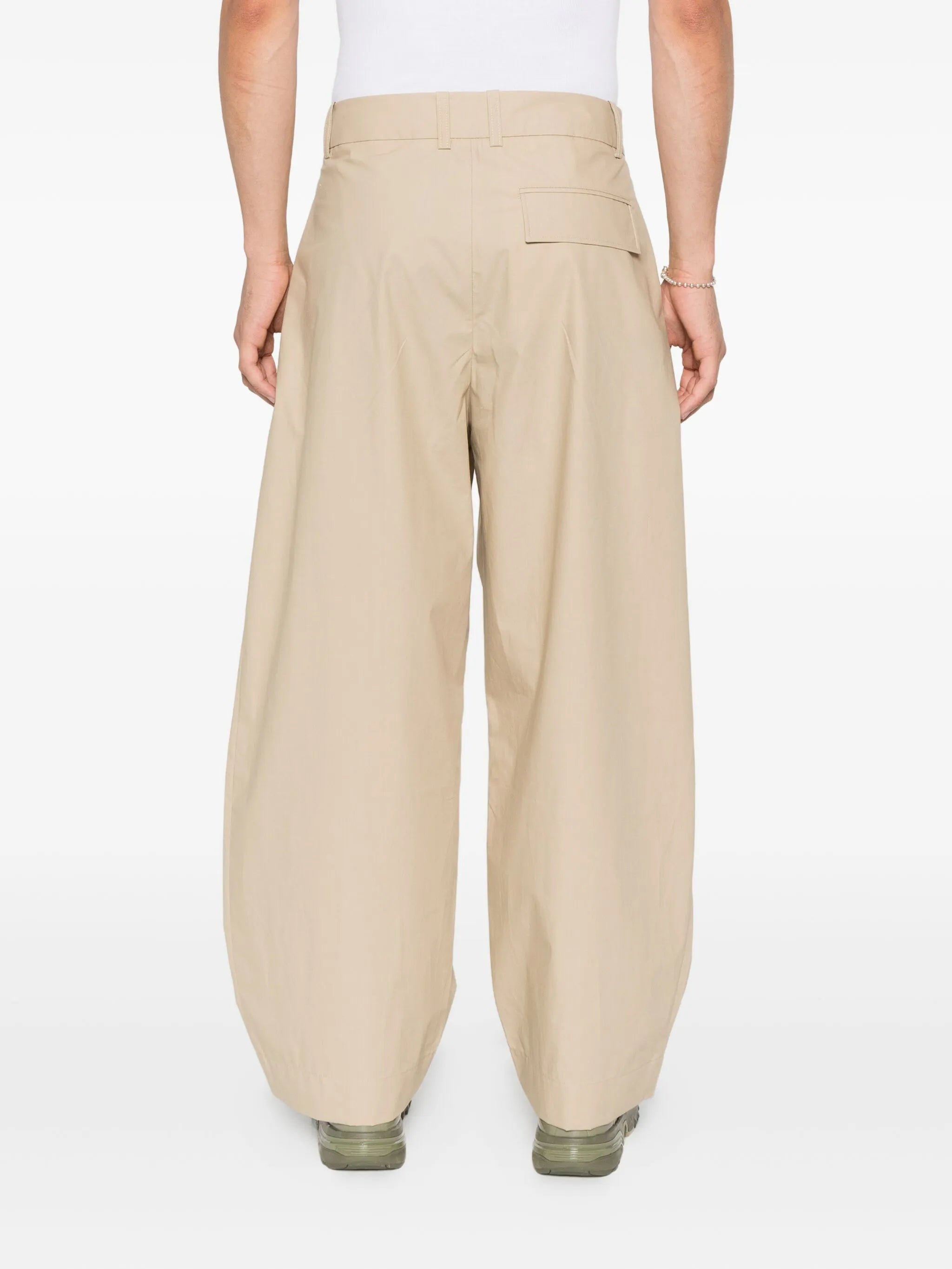 double-pleat trousers