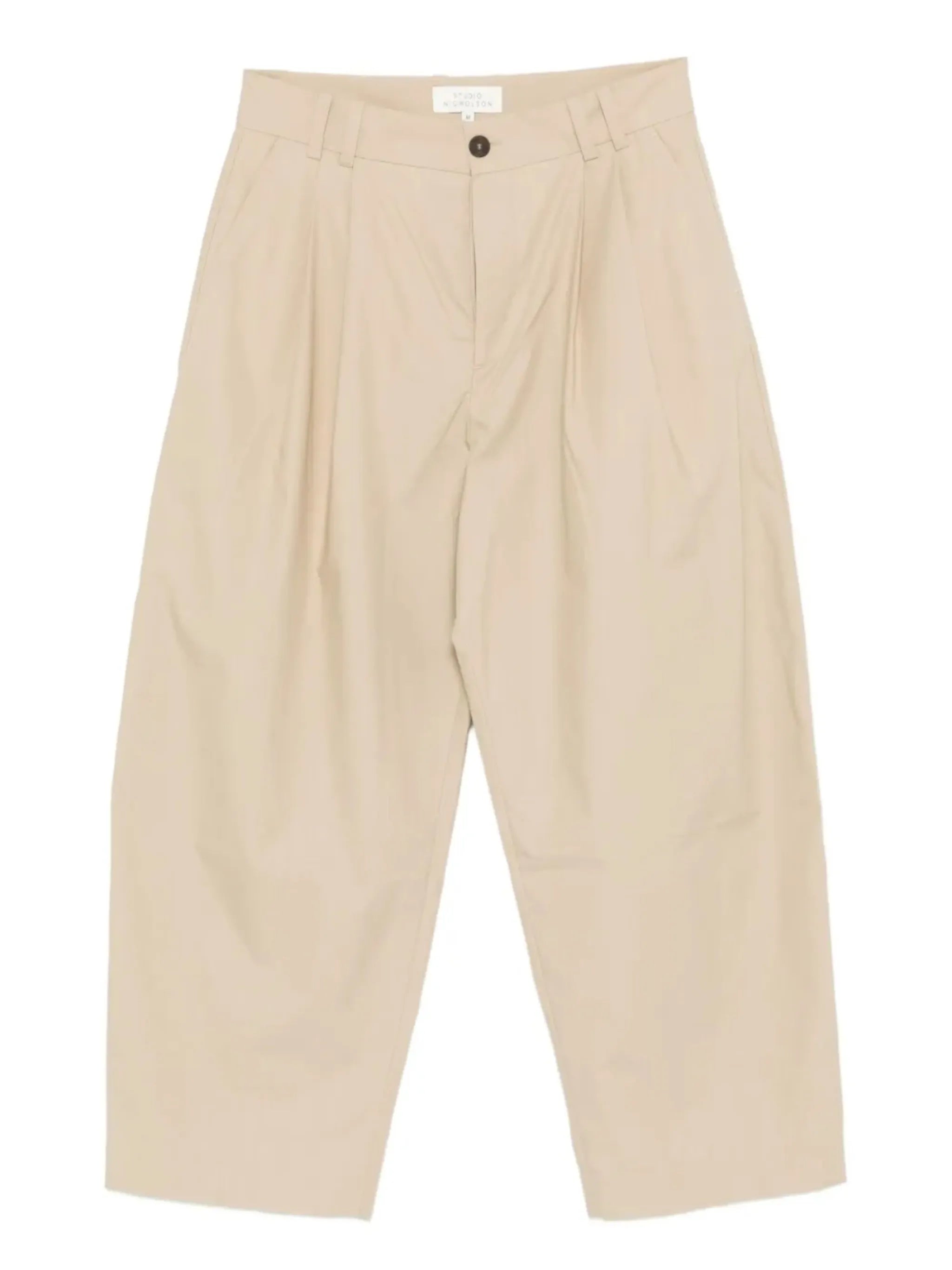 double-pleat trousers