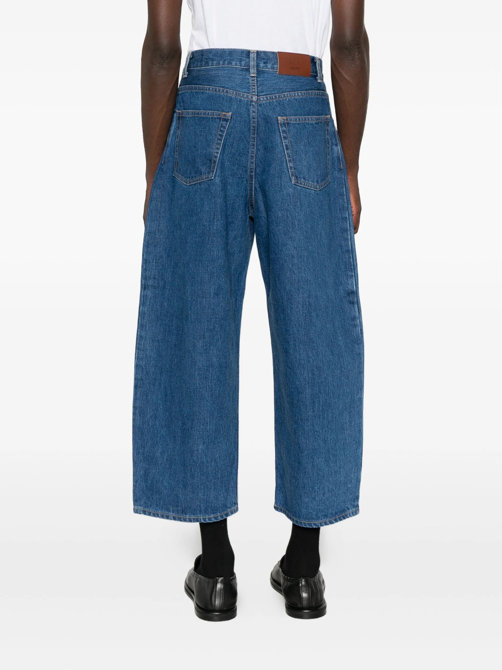 x Beams Plus five-pocket jeans