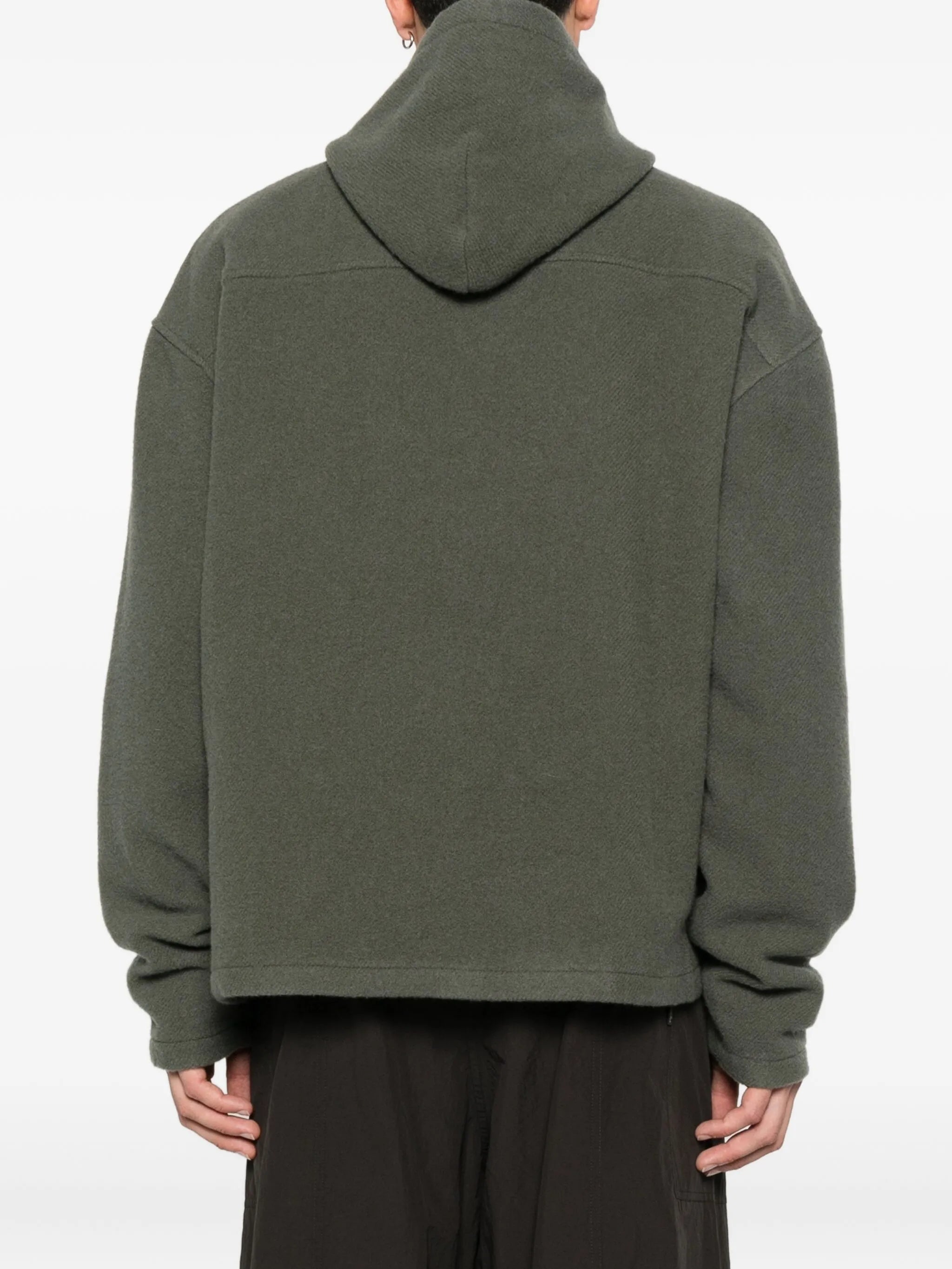 virgin wool hoodie