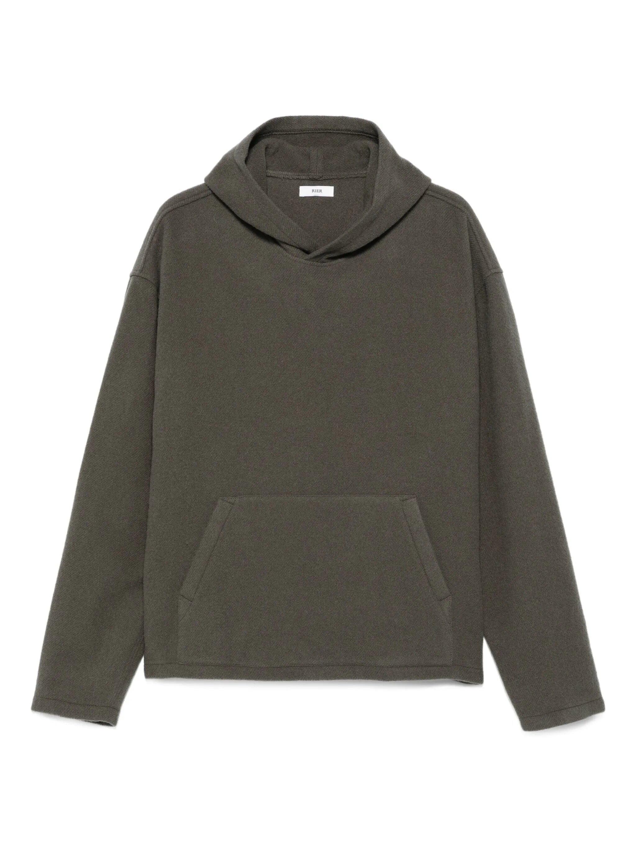 virgin wool hoodie
