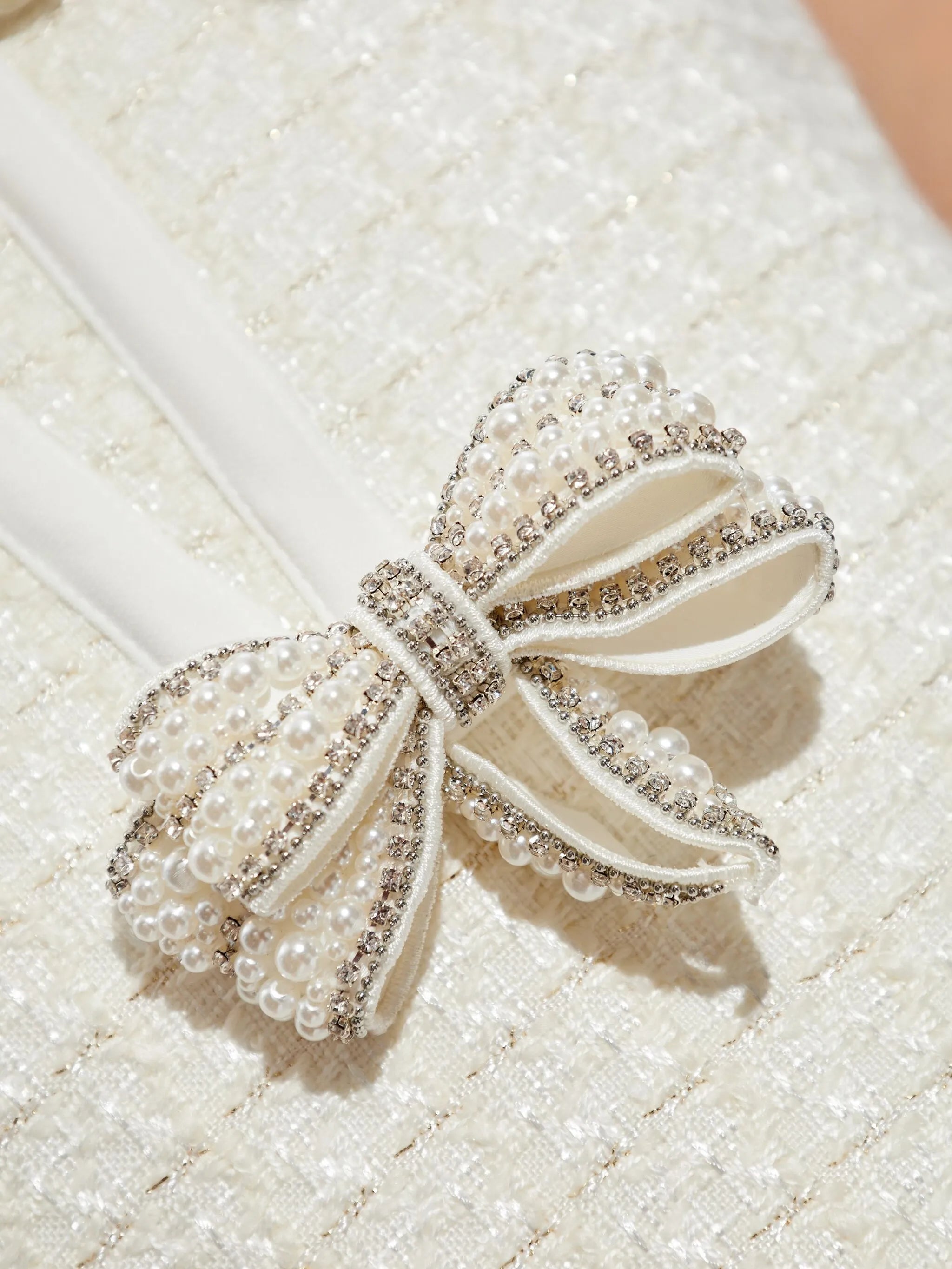 bouclé mini dress