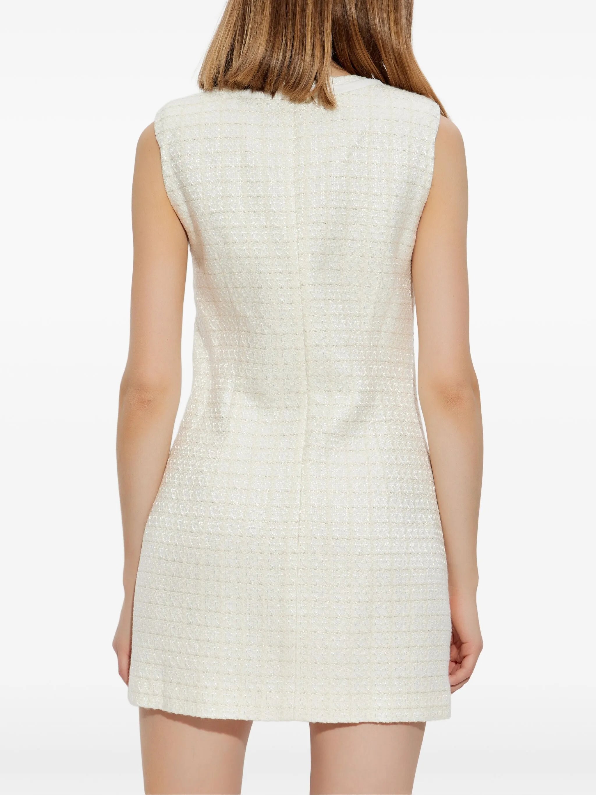 bouclé mini dress