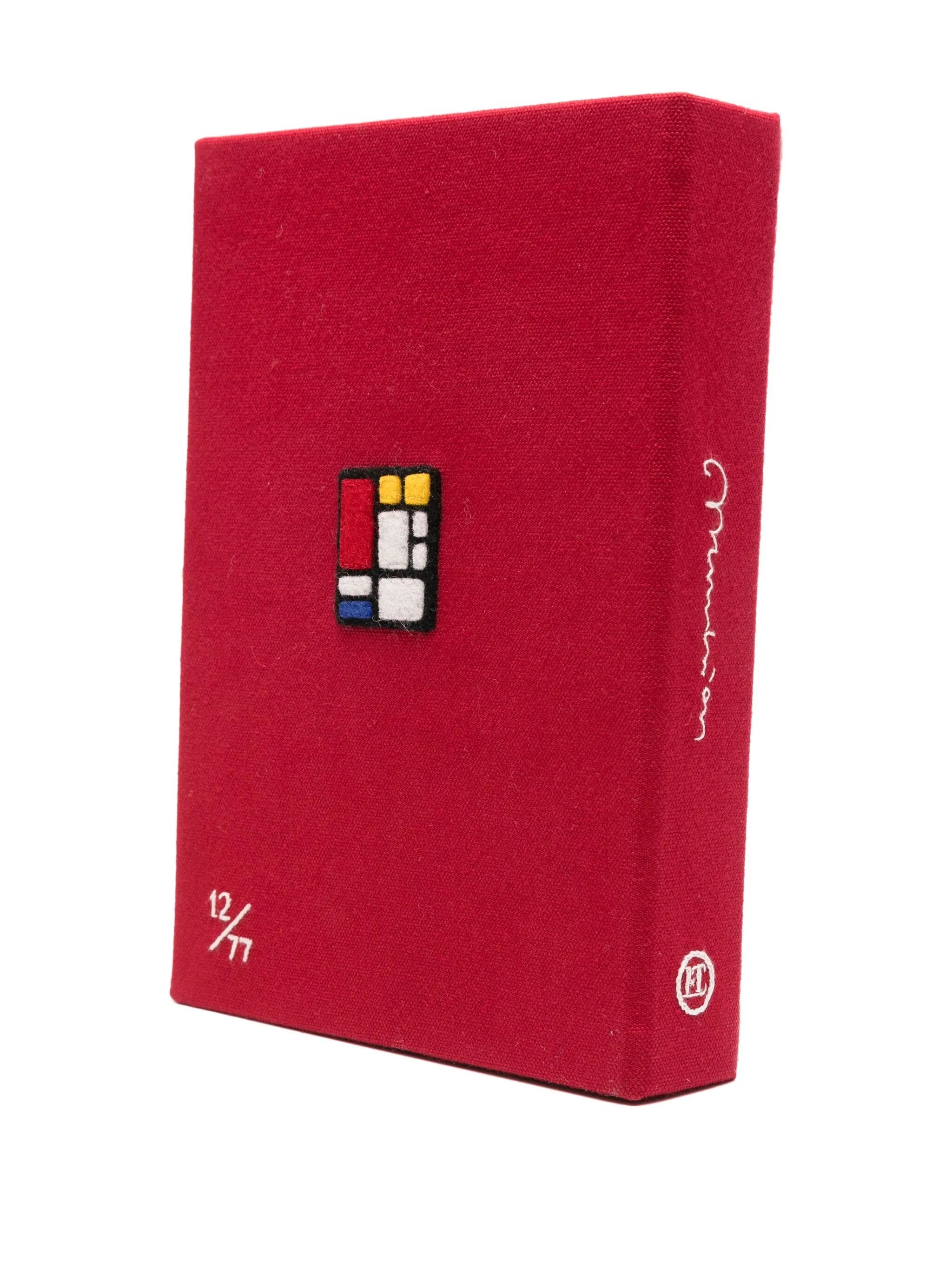 Mondrian clutch bag