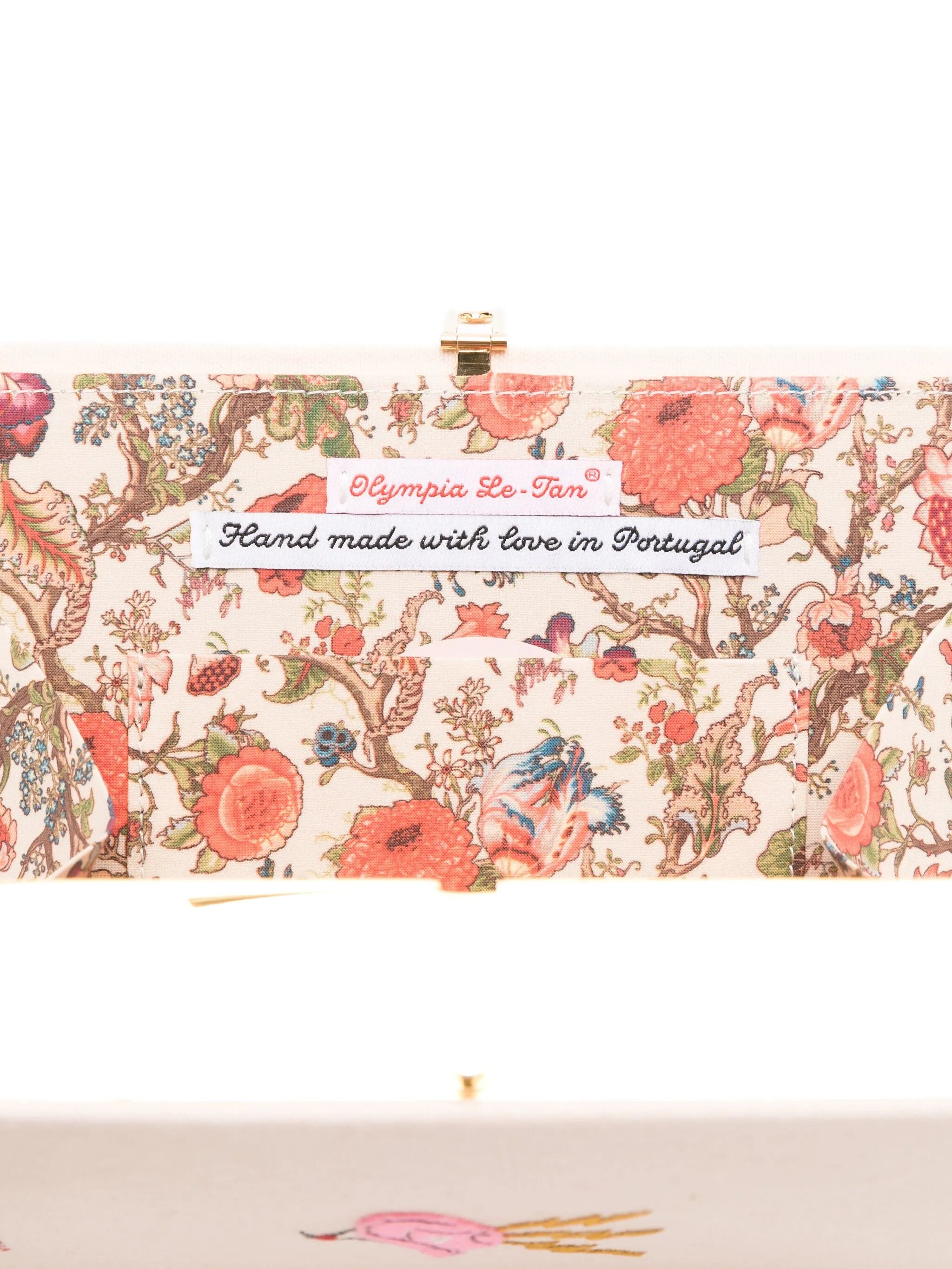 Kick Off Your Boots embroidered mini book clutch