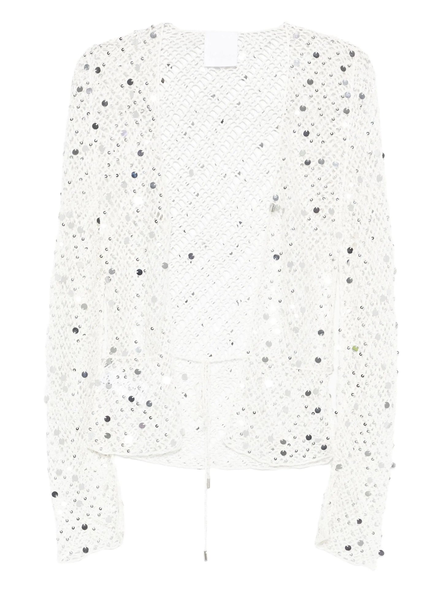 Vera sequin-embellished top