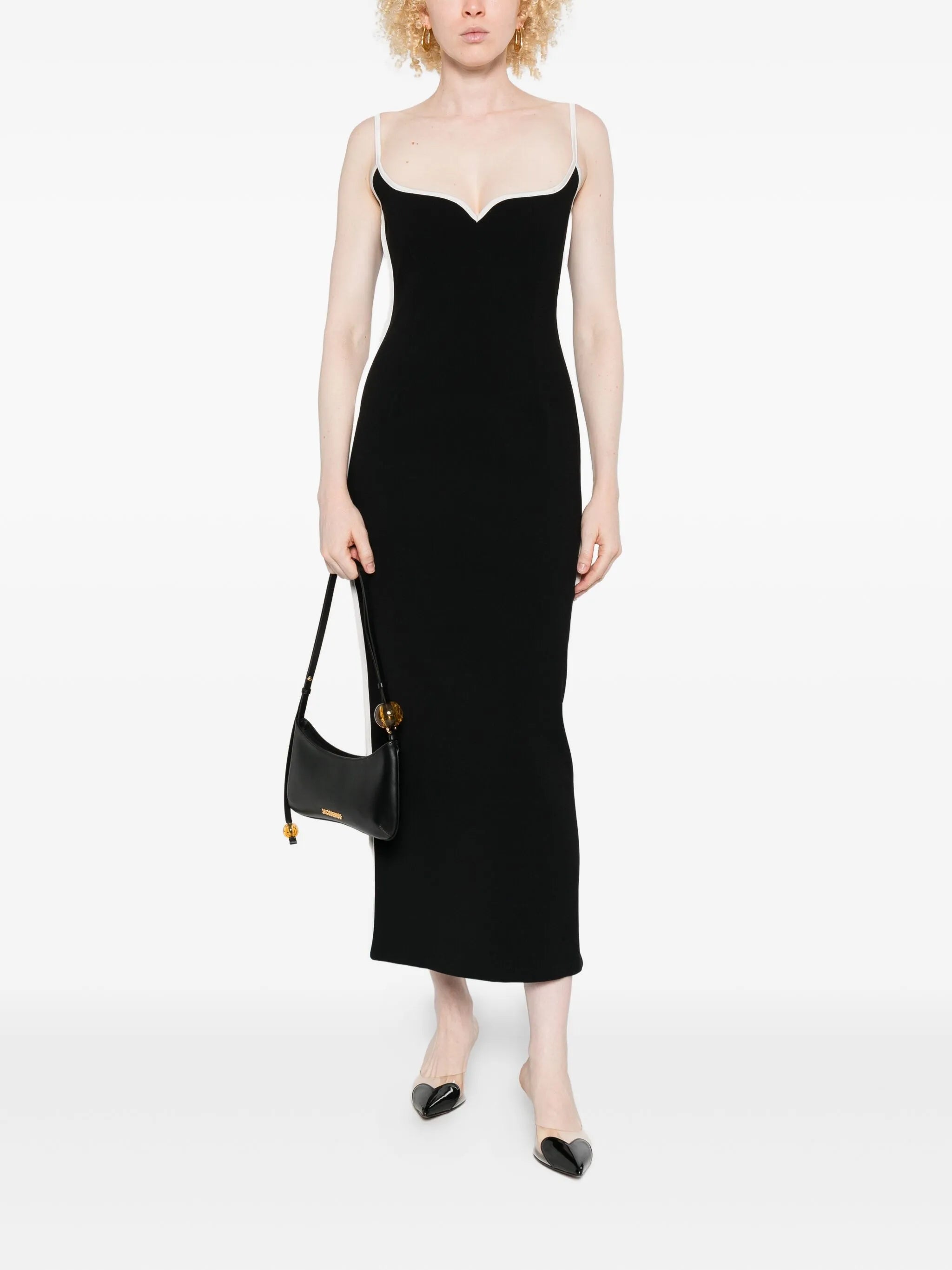 Heart midi dress