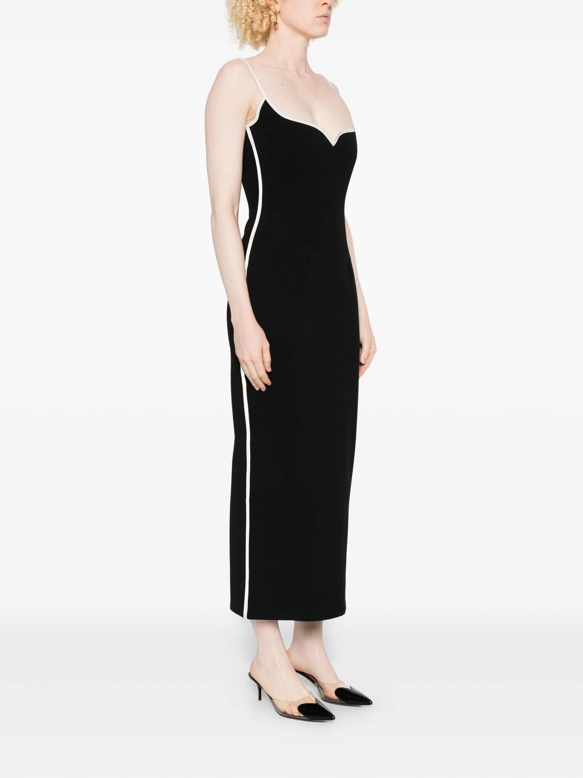 Heart midi dress
