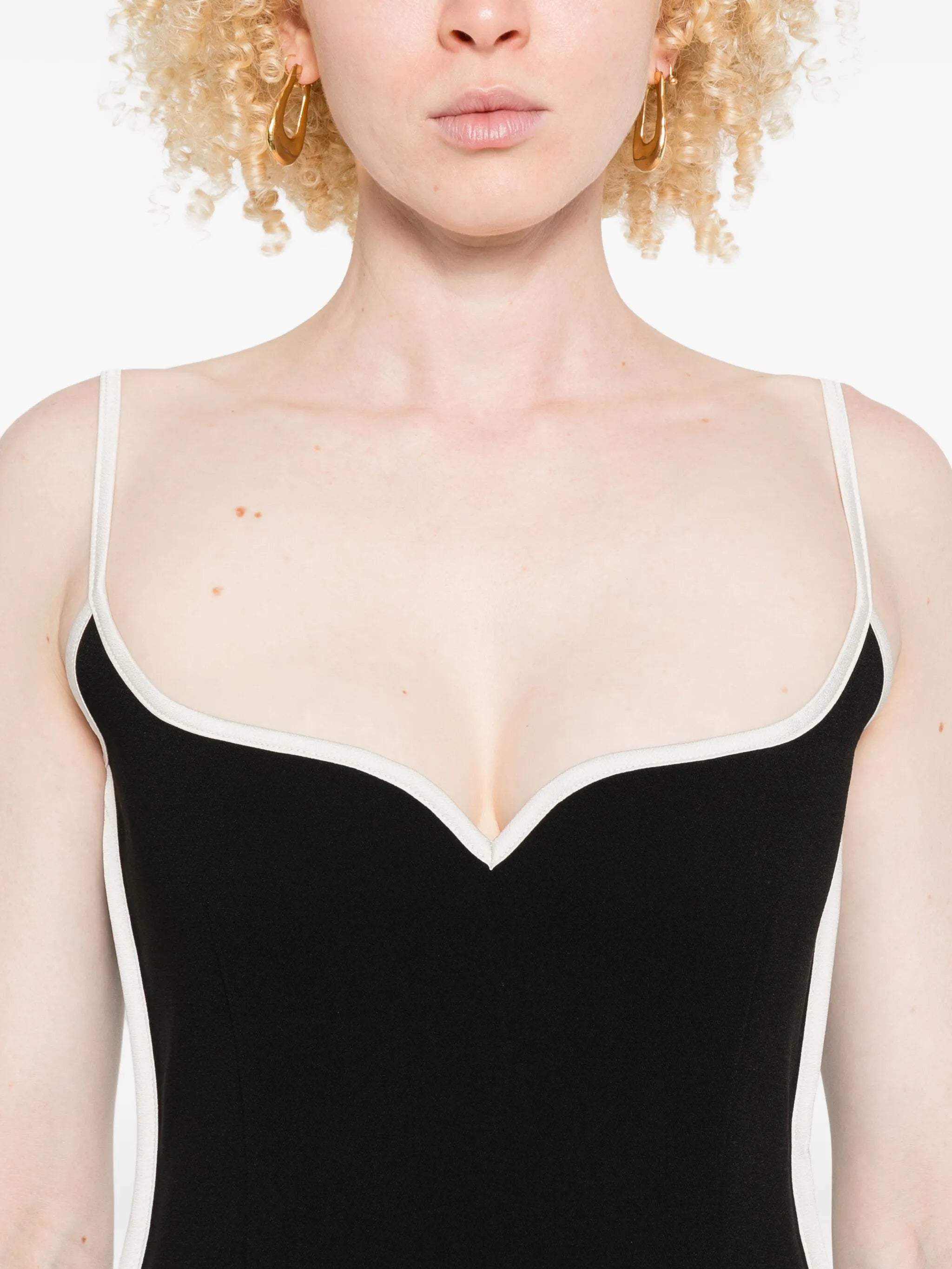 Heart midi dress