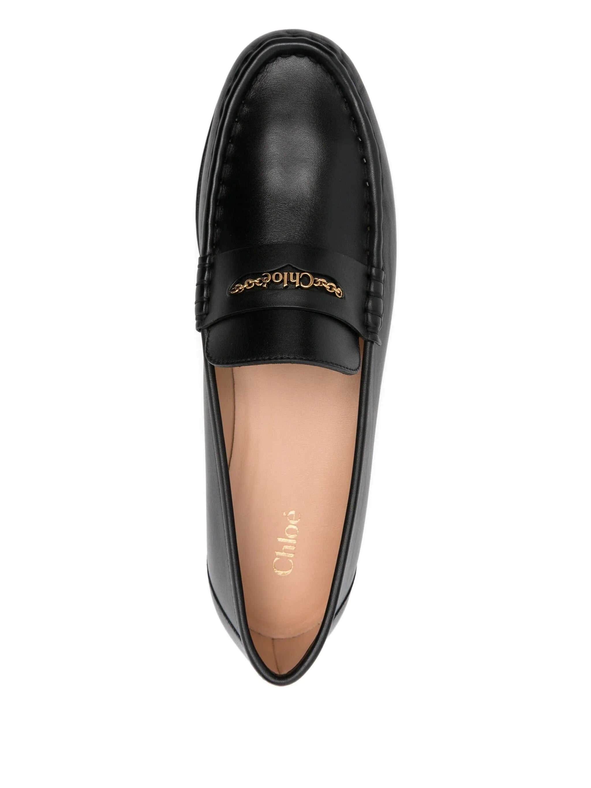 leather penny loafers