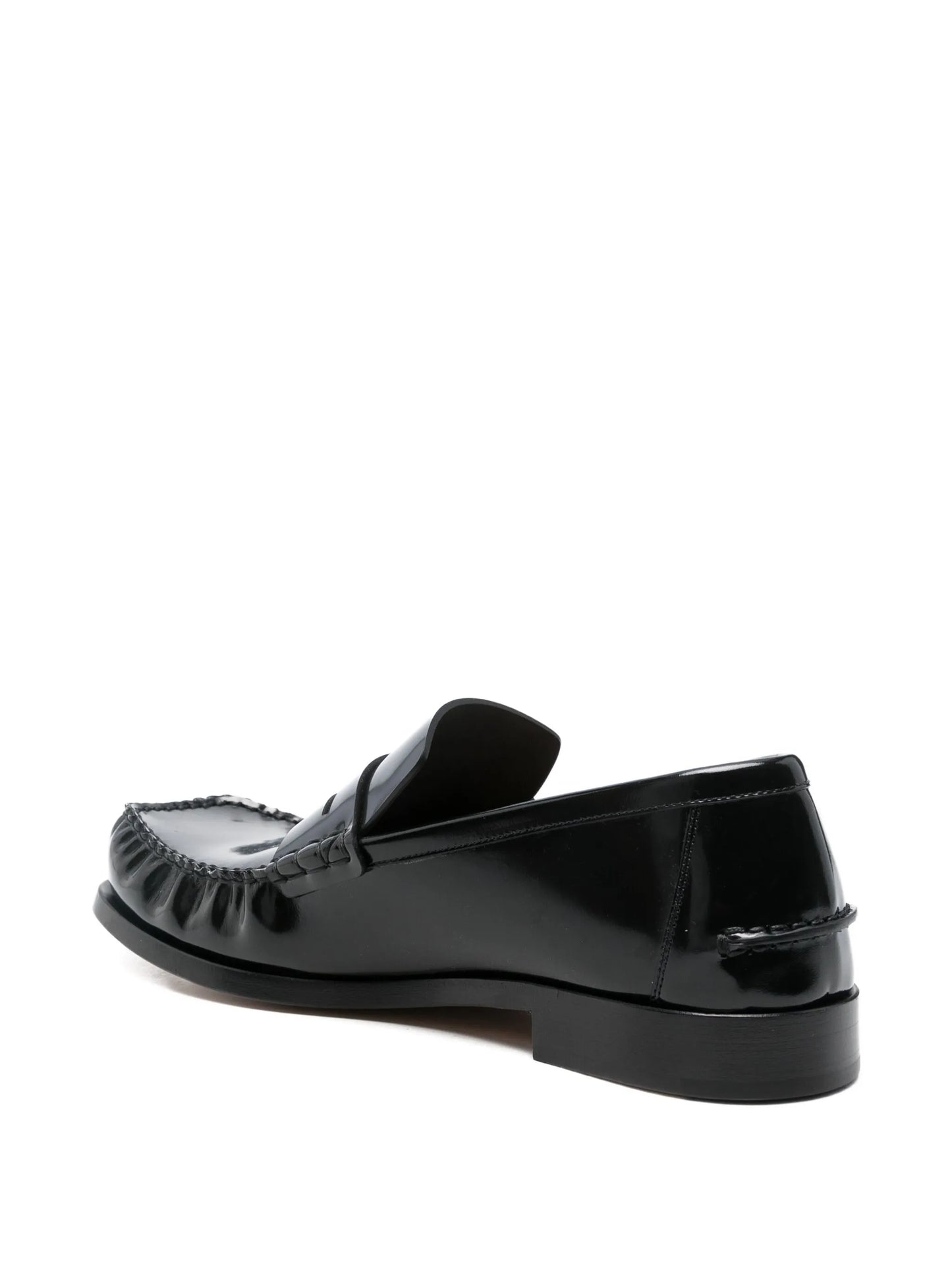 leather loafers