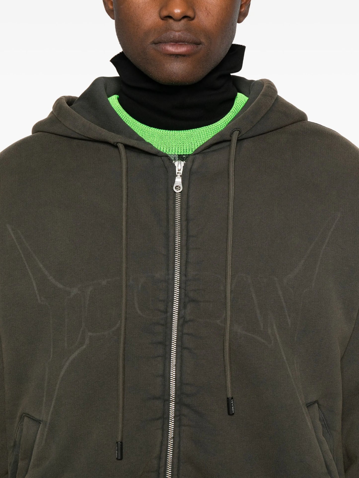 zip-up hoodie