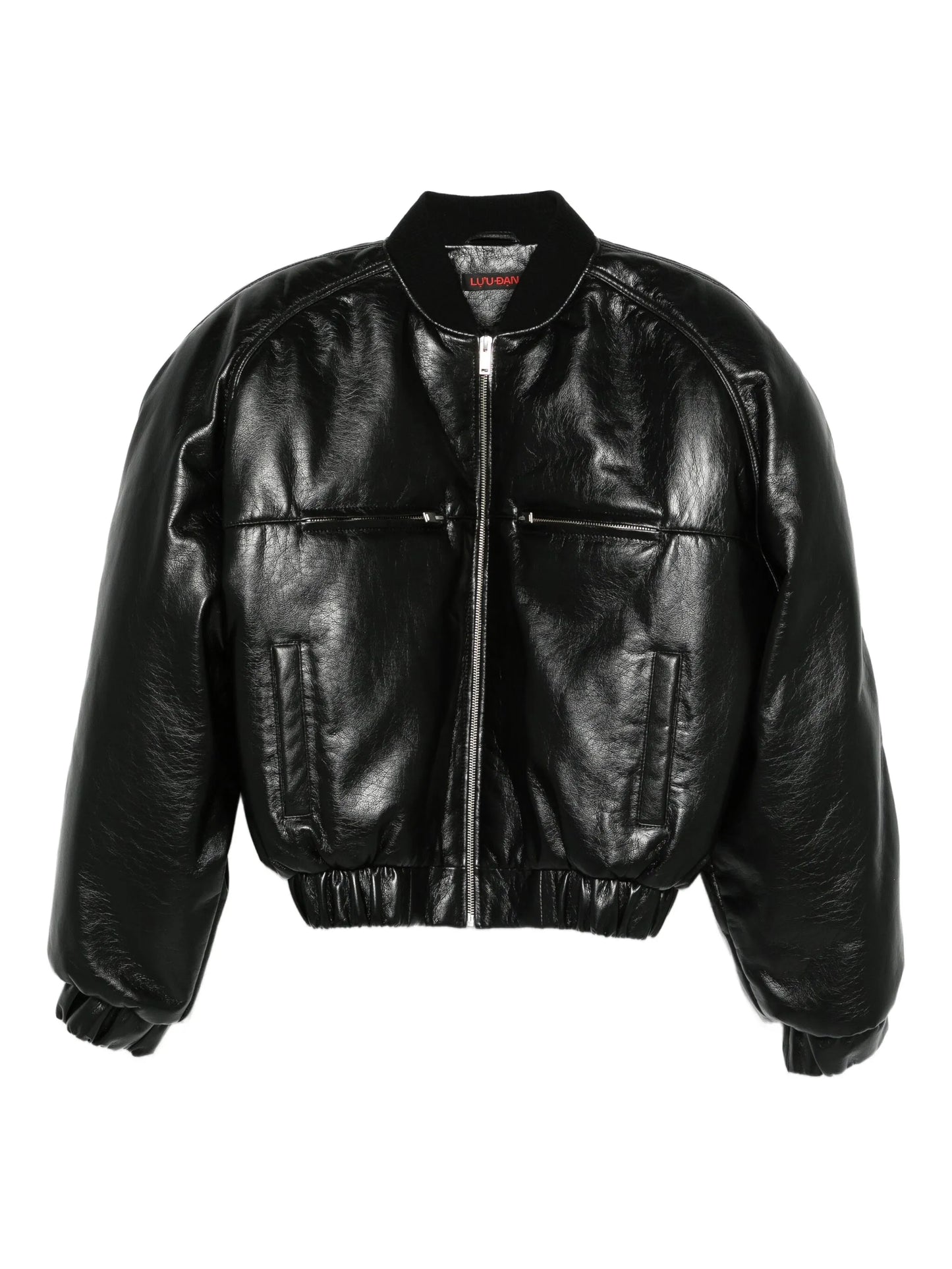 zip-up bomber jacket