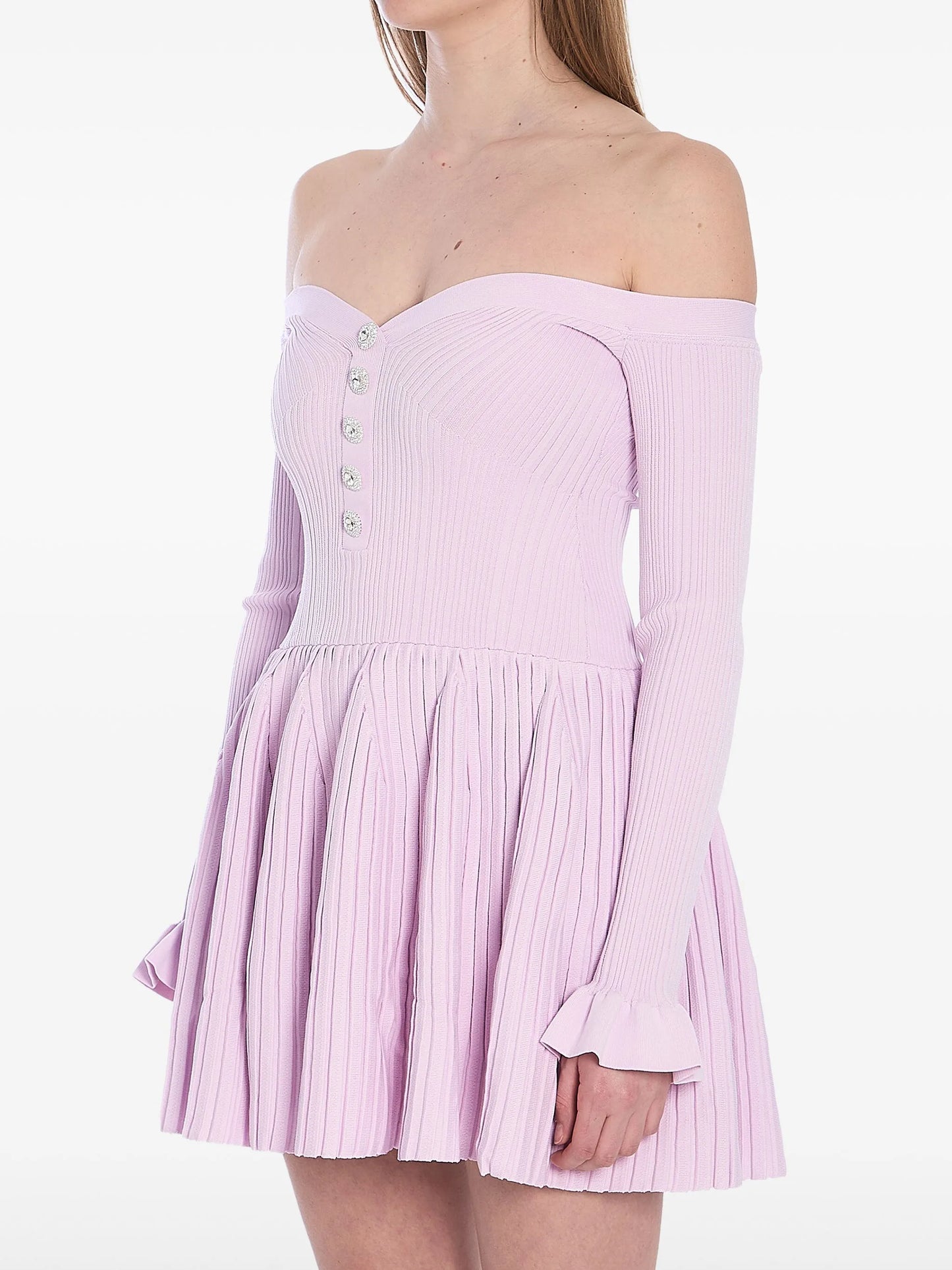 ribbed mini dress