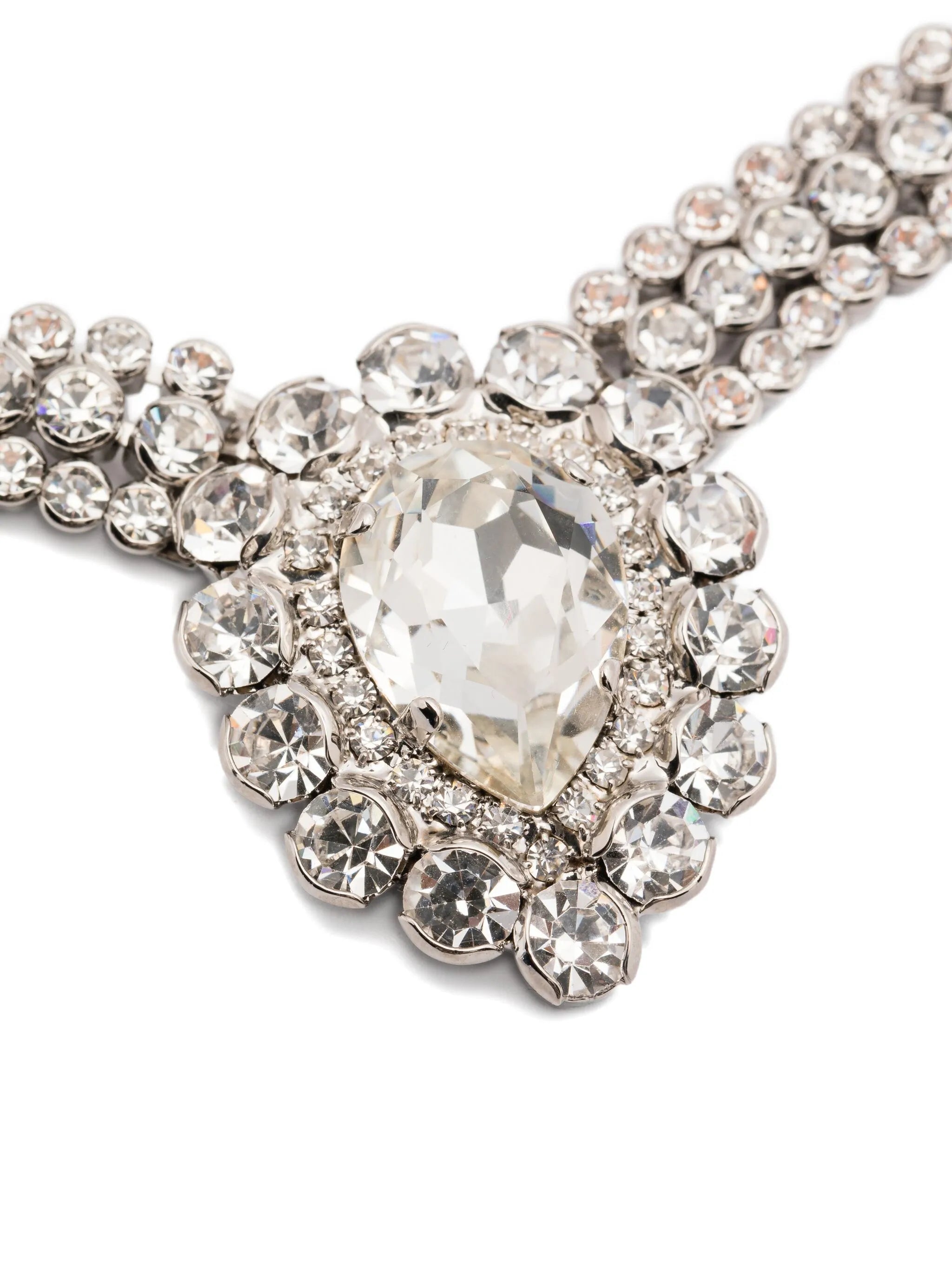 crystal-embellished necklace