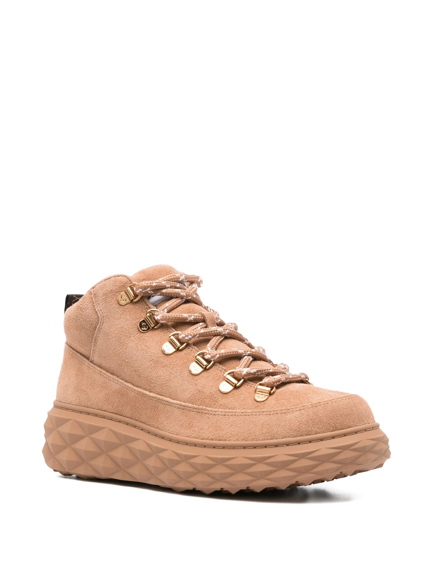 Diamond platform sneakers
