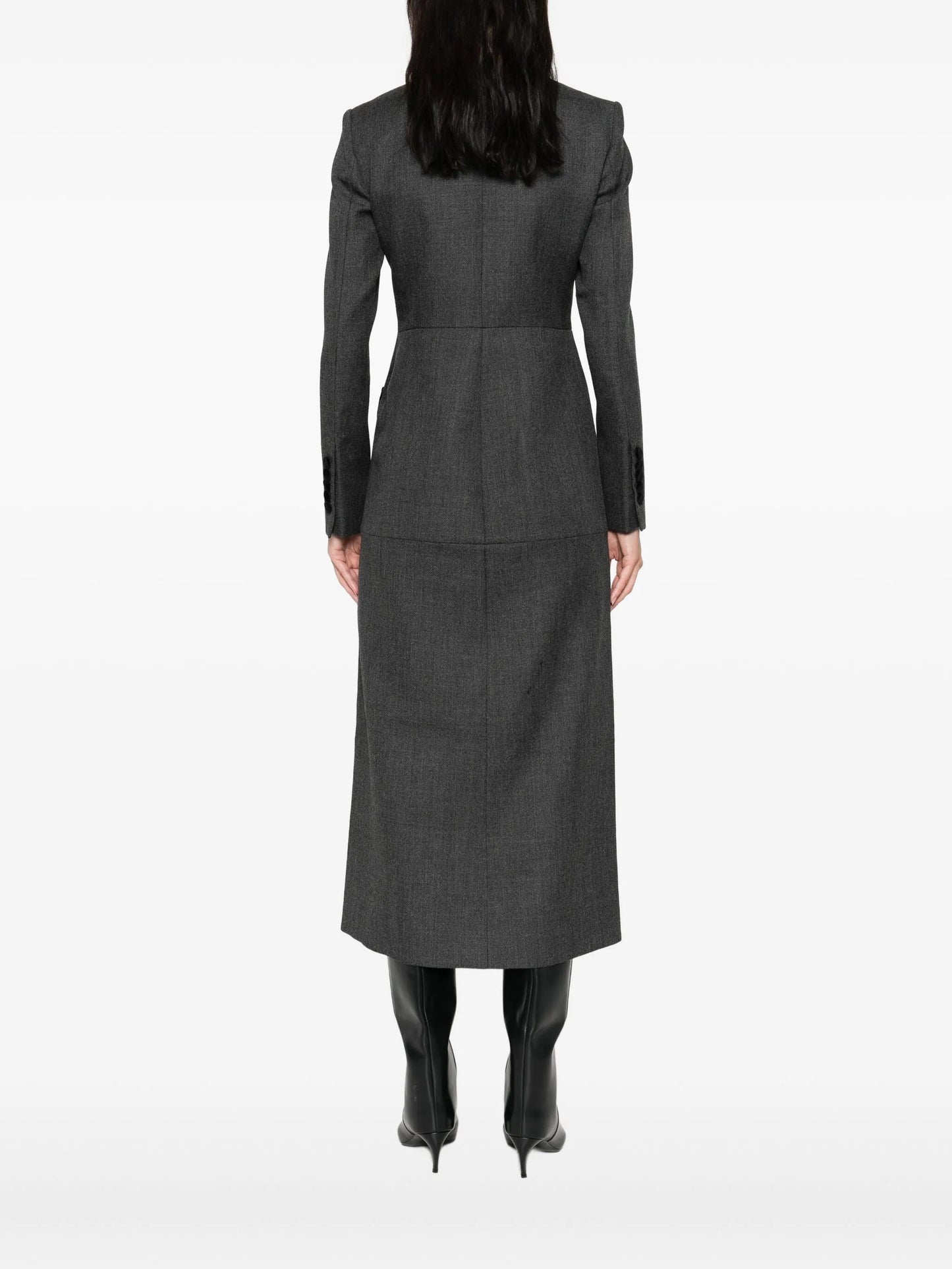 single-breasted coat