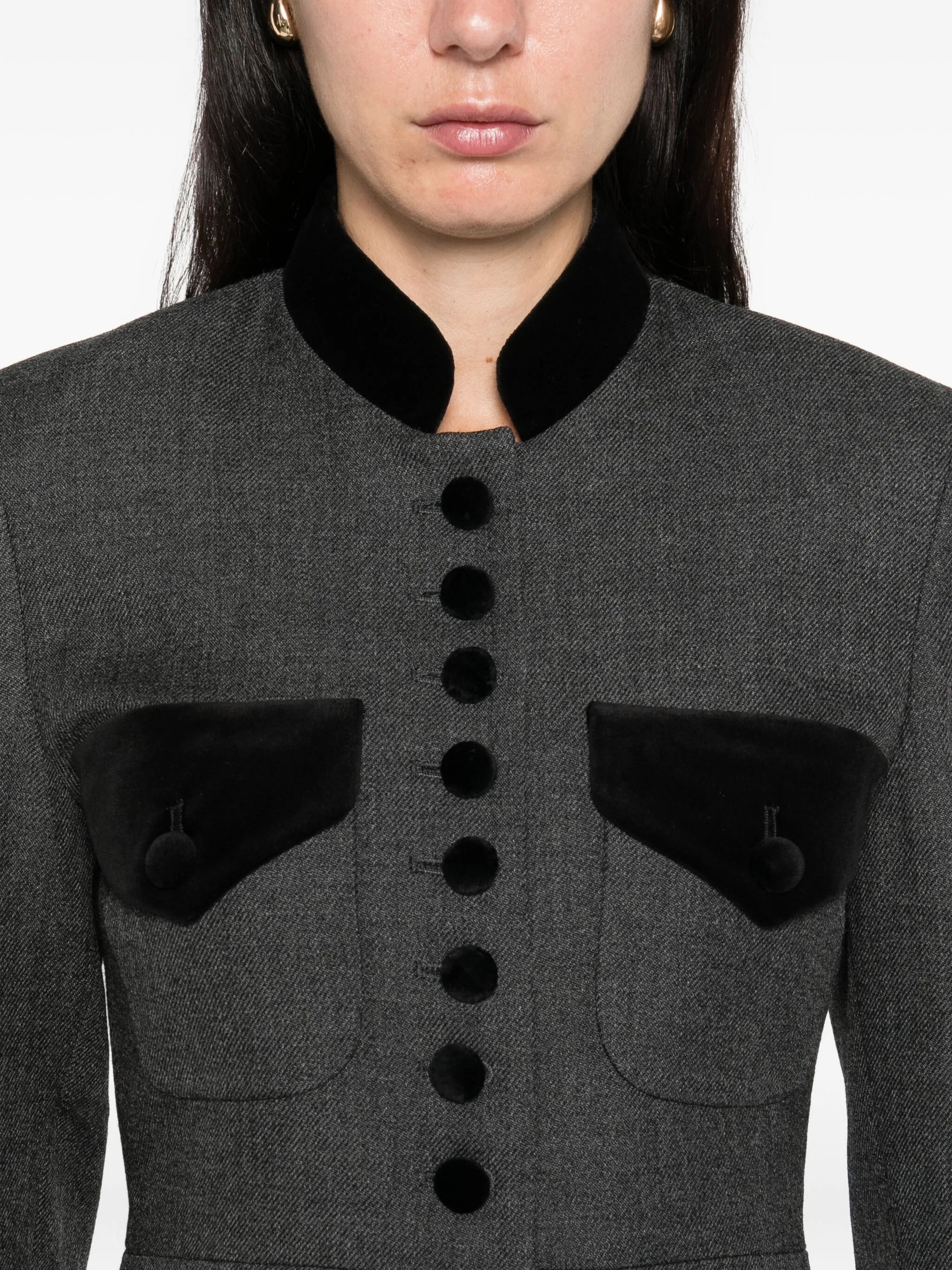 single-breasted coat