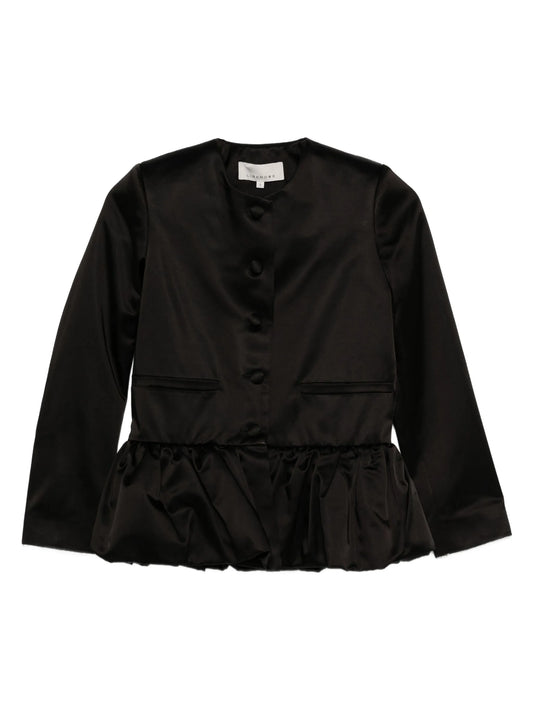 peplum fitted jacket