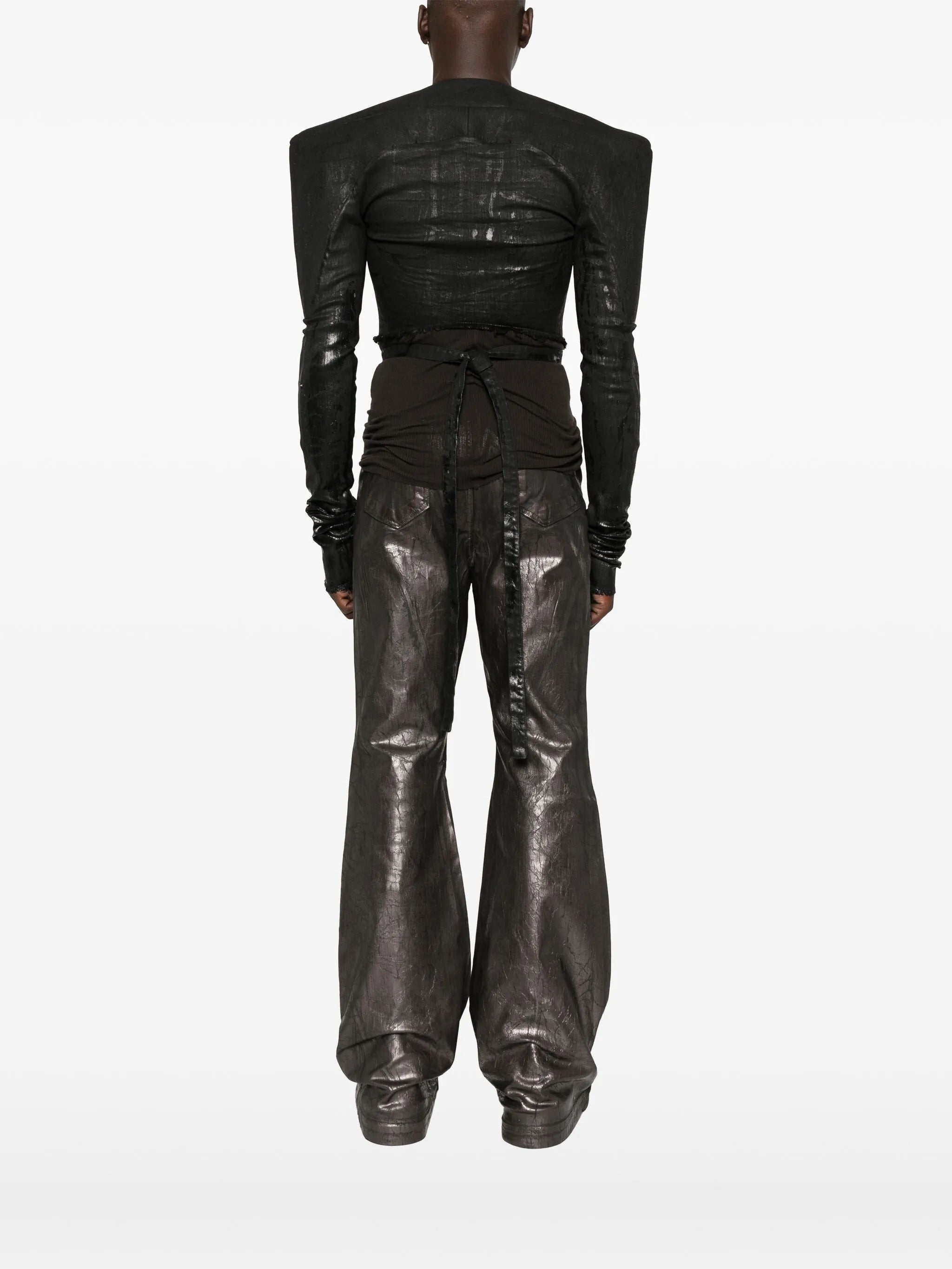 tie-waist jacket
