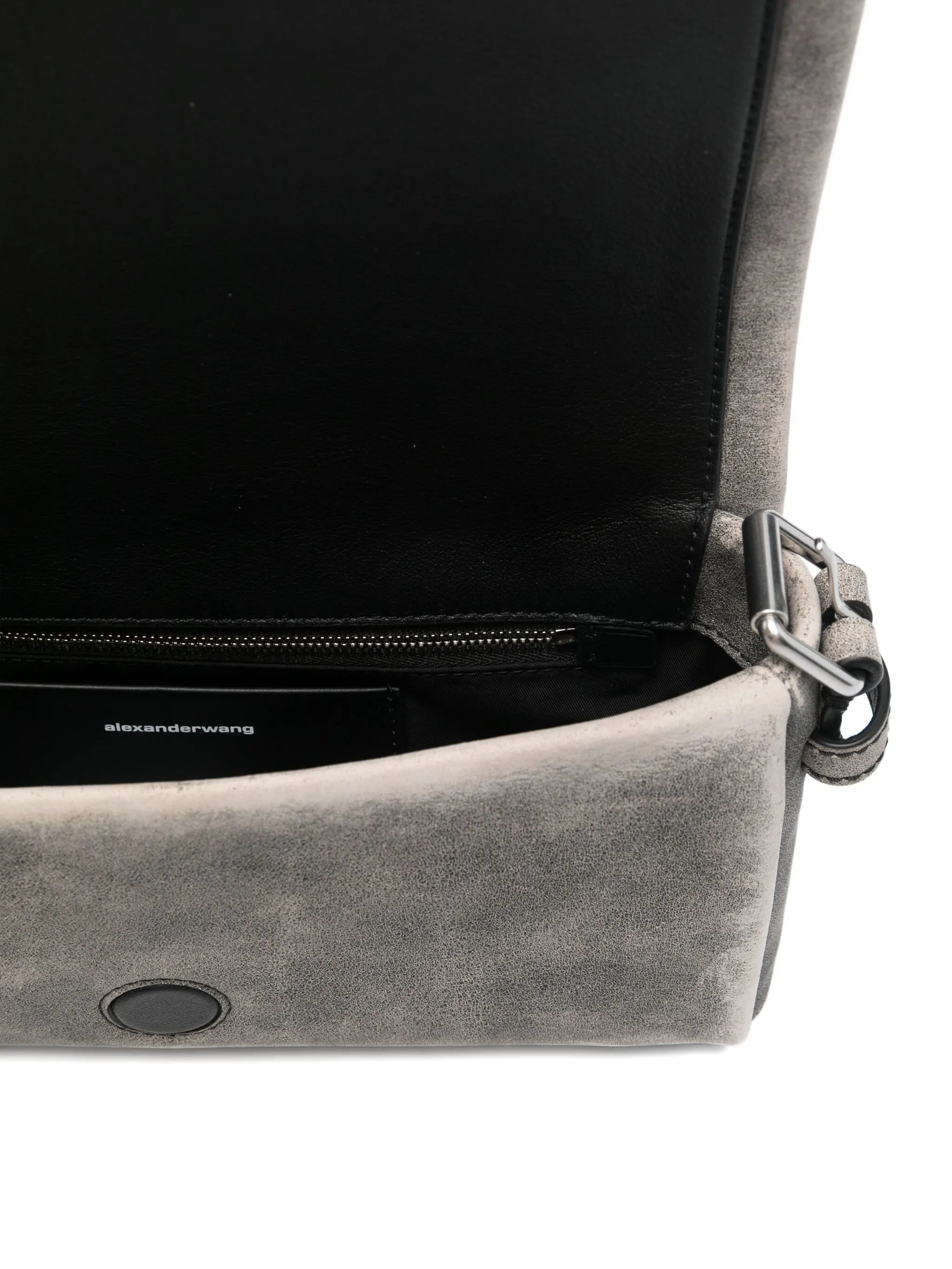 studded flap shoulder bag