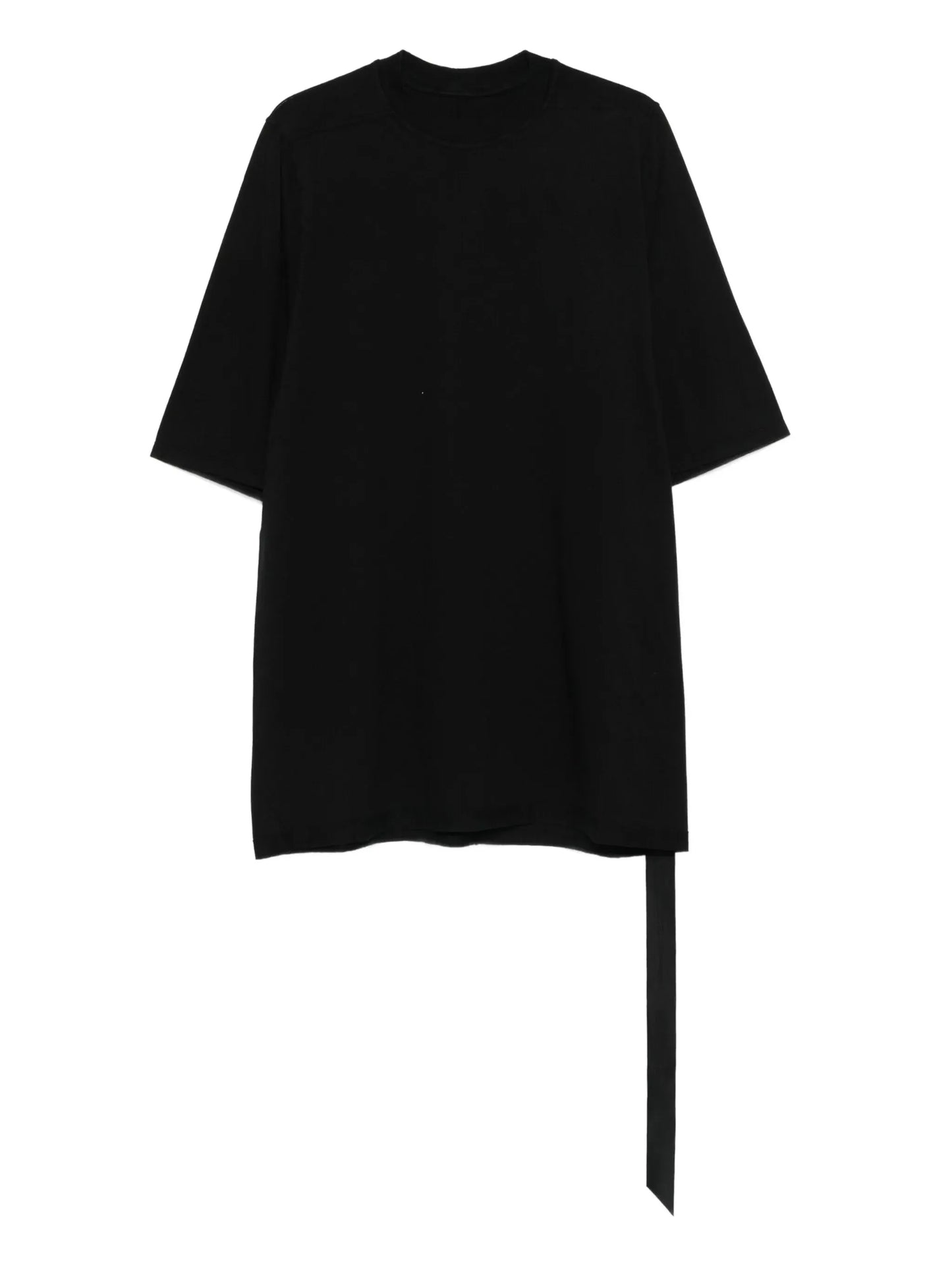 Temple Jumbo SS T-shirt in black medium weight cotton jersey