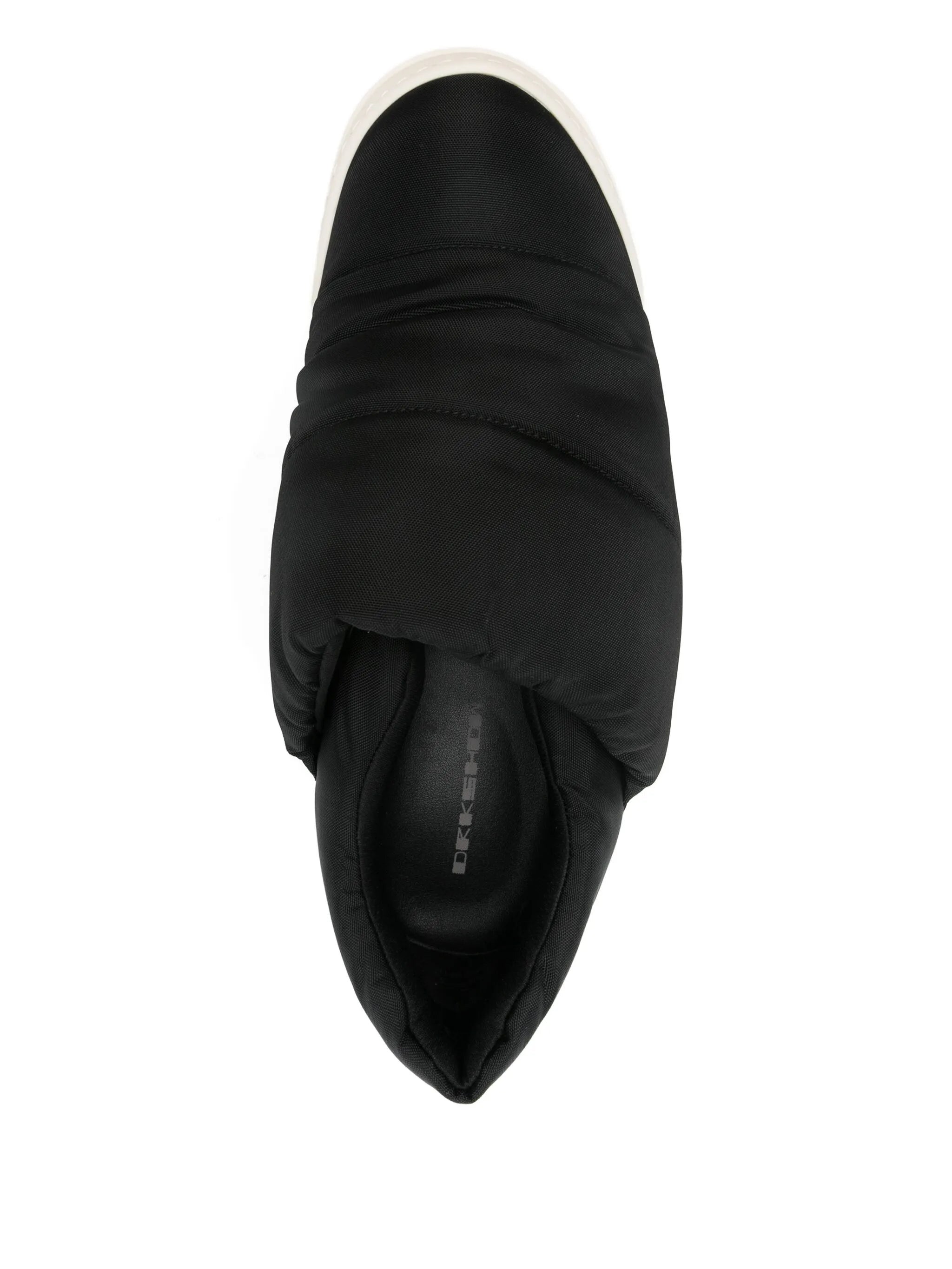 Puffer slip-on sneakers
