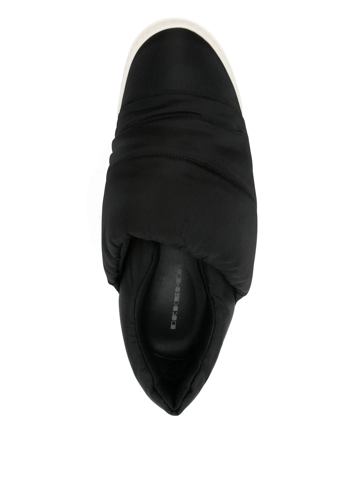Puffer slip-on sneakers