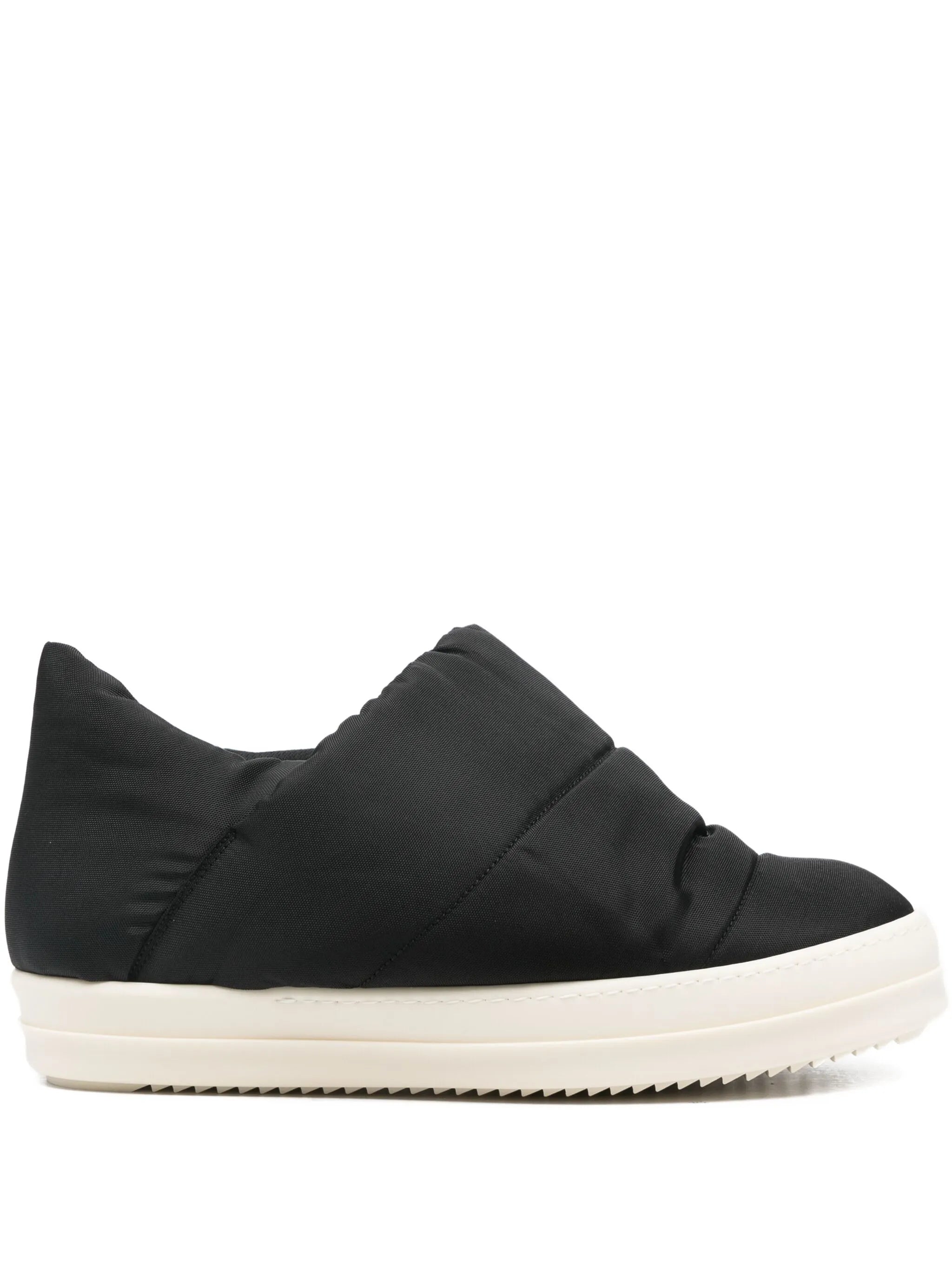 Puffer slip-on sneakers