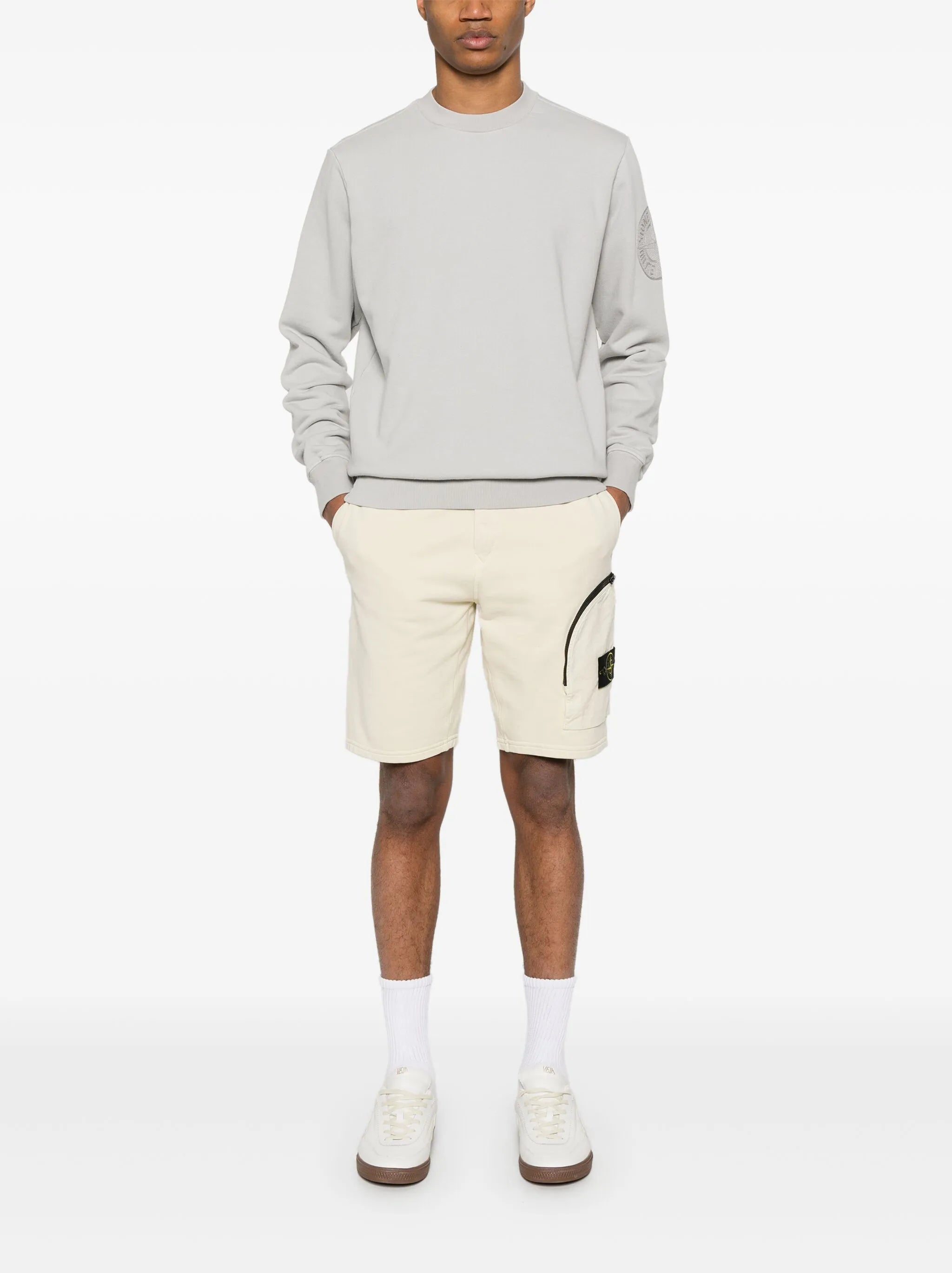 cotton fleece sweatshirt