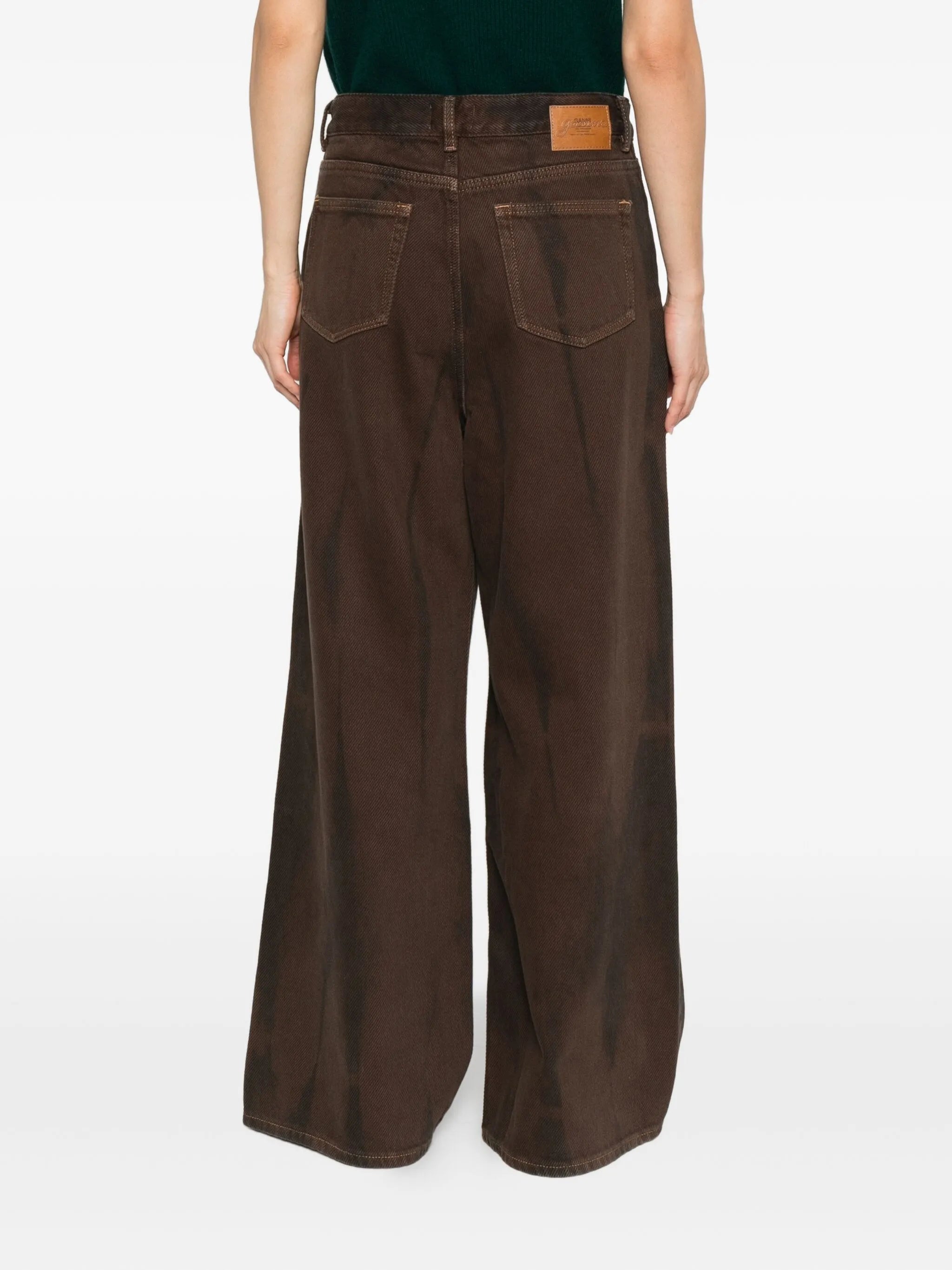 wide-leg jeans
