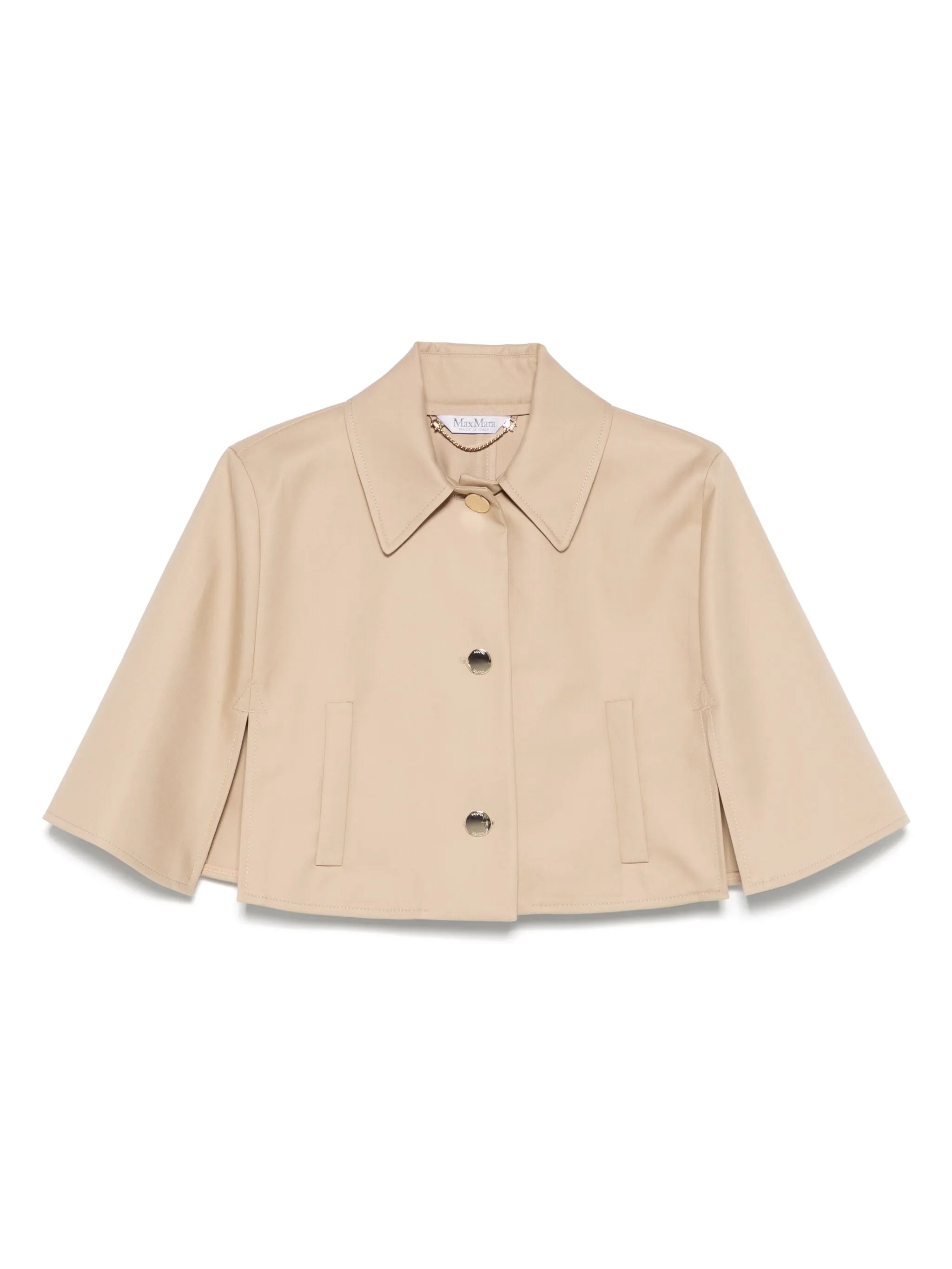 cotton cape jacket