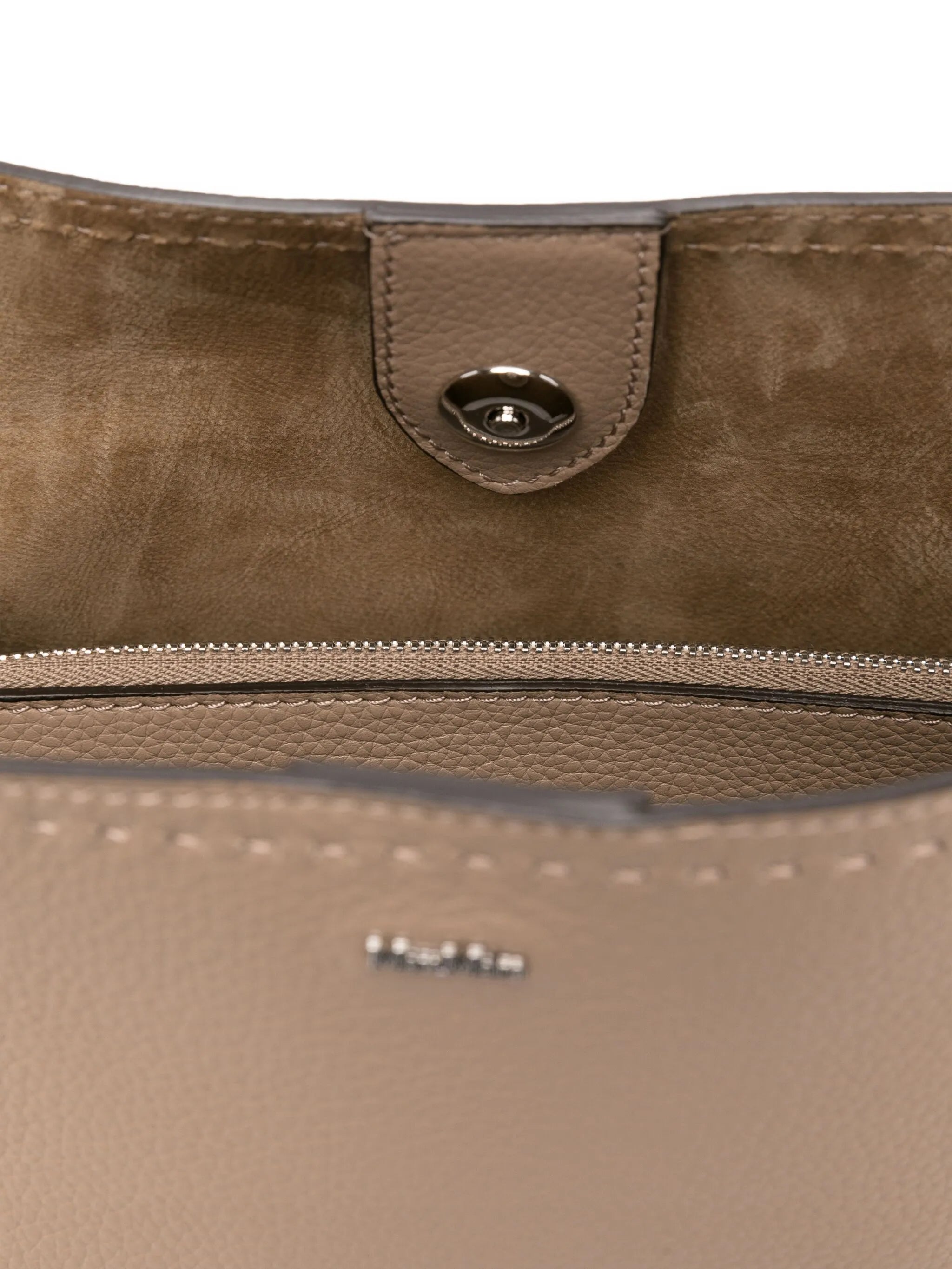 Archetipo leather bucket bag