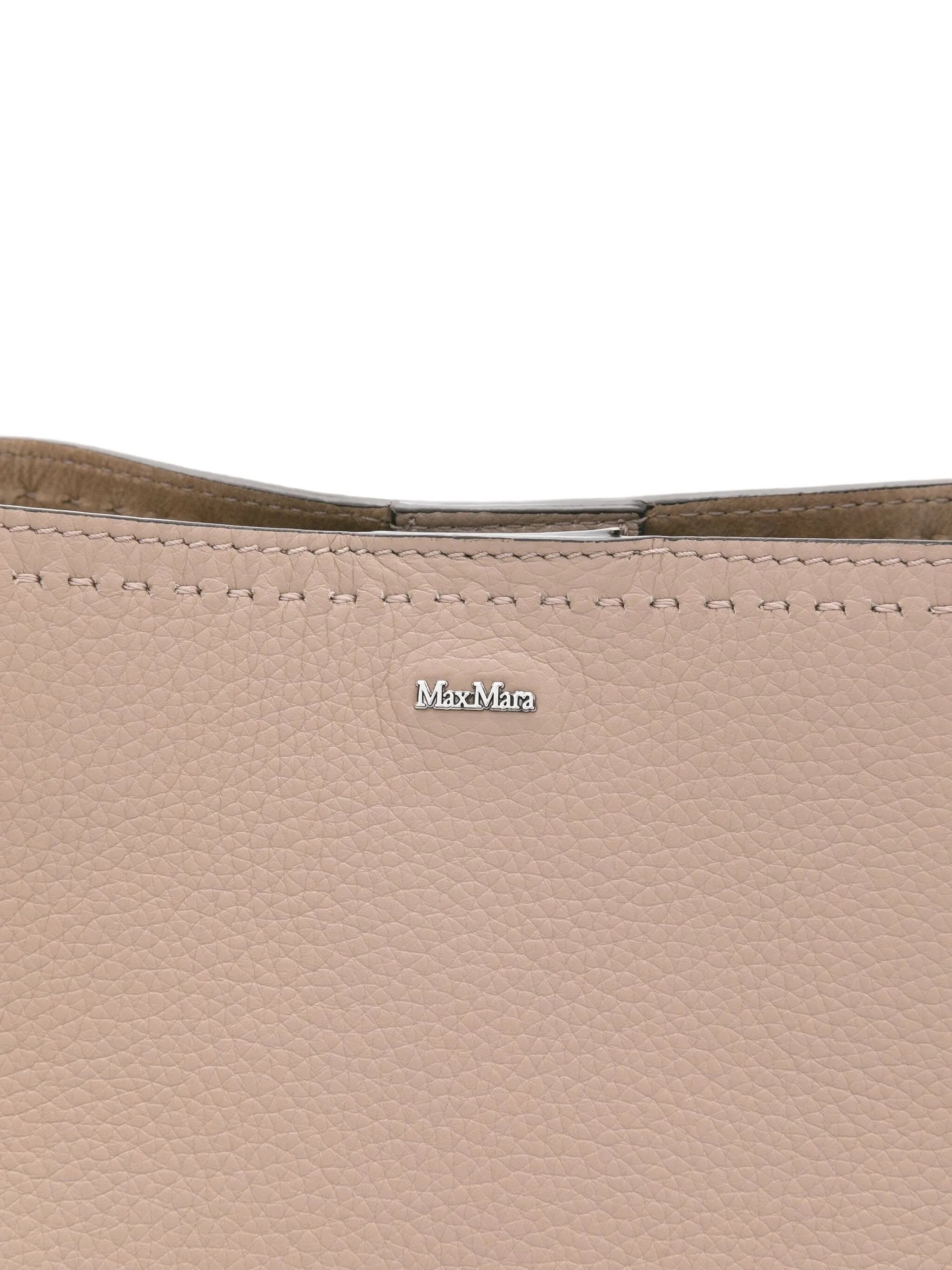 Archetipo leather bucket bag