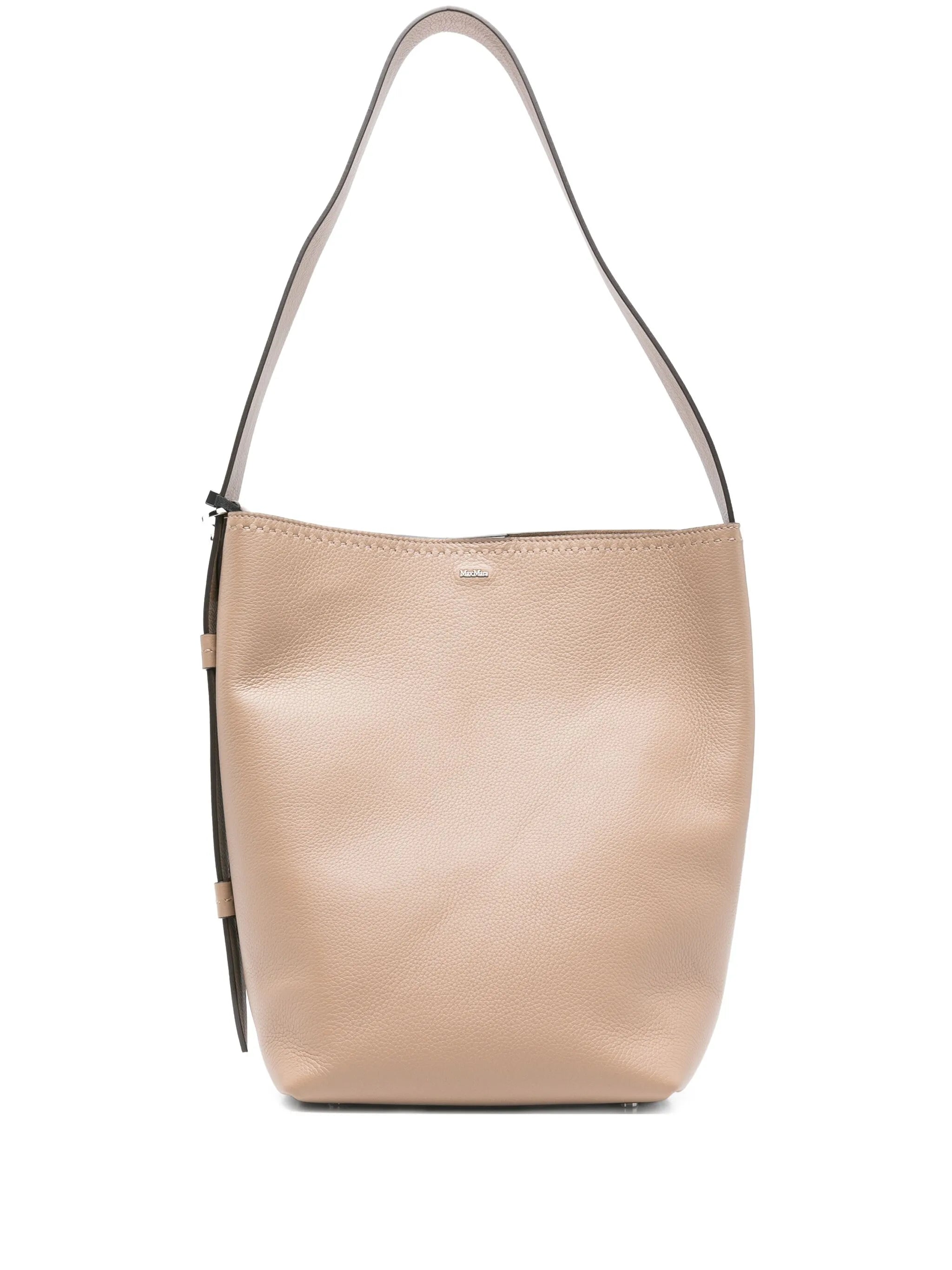 Archetipo leather bucket bag