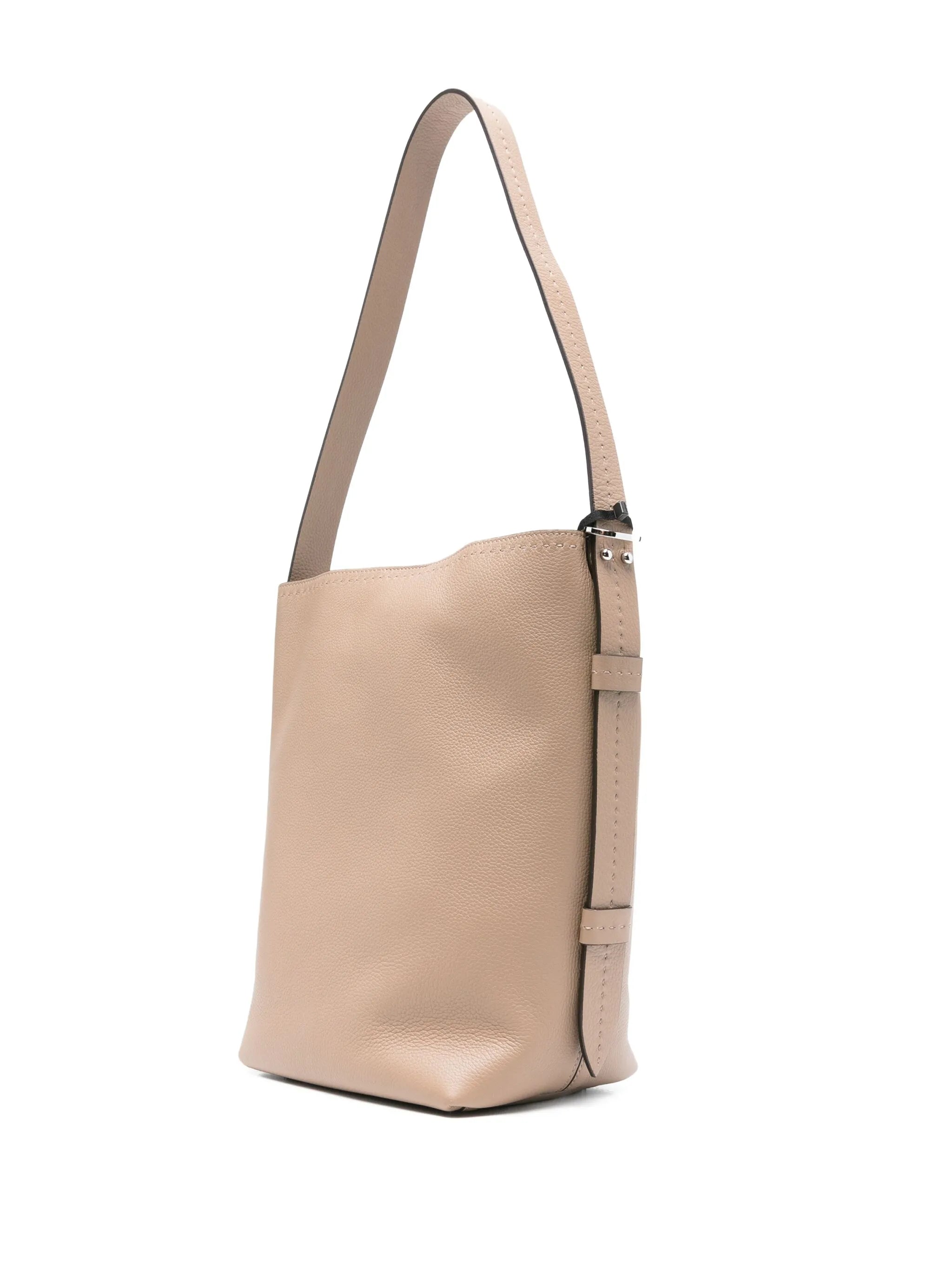 Archetipo leather bucket bag