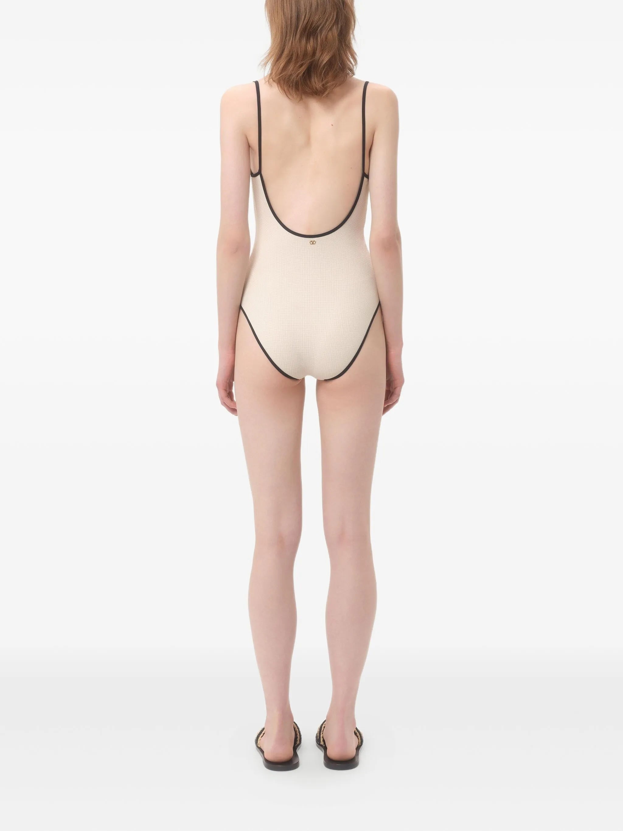 piqué swimsuit
