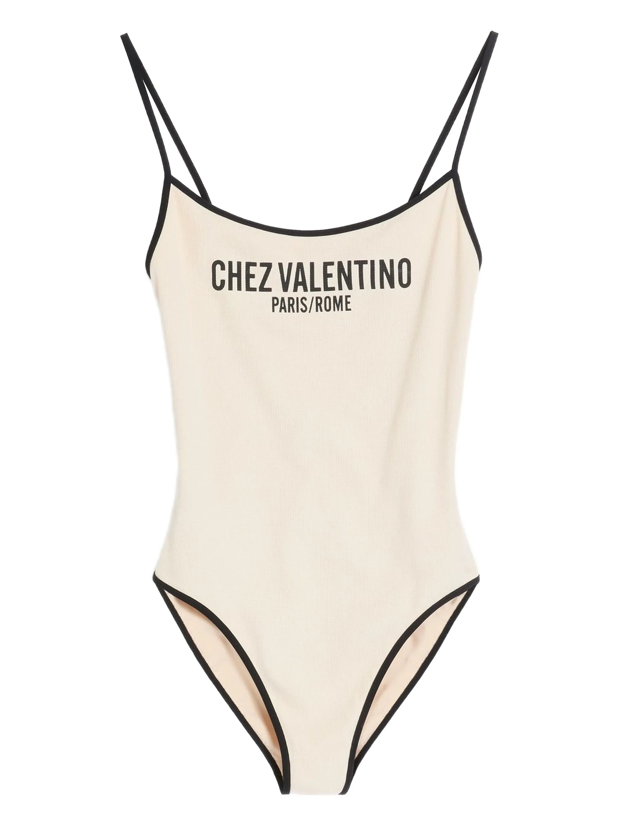 piqué swimsuit