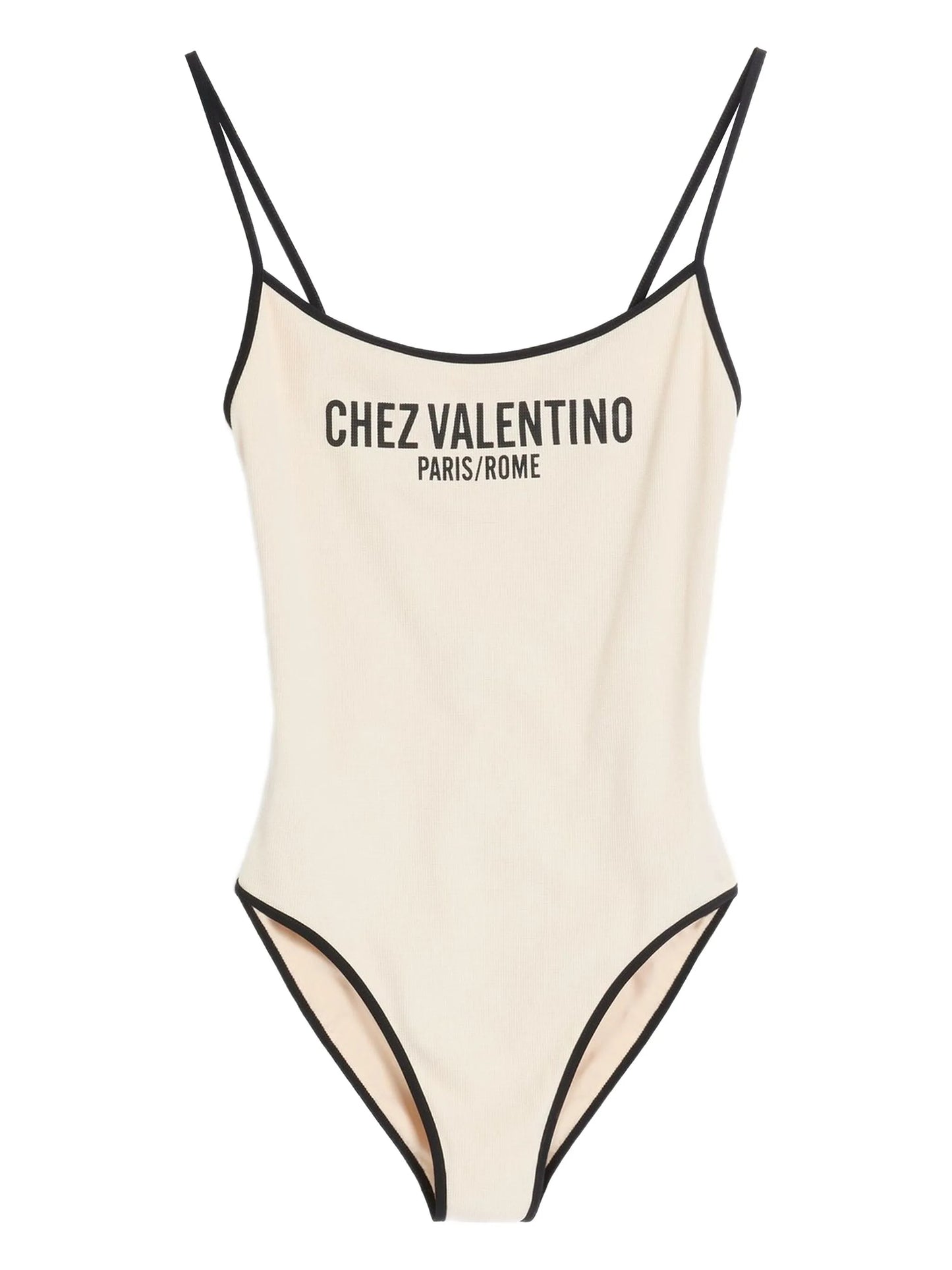 piqué swimsuit