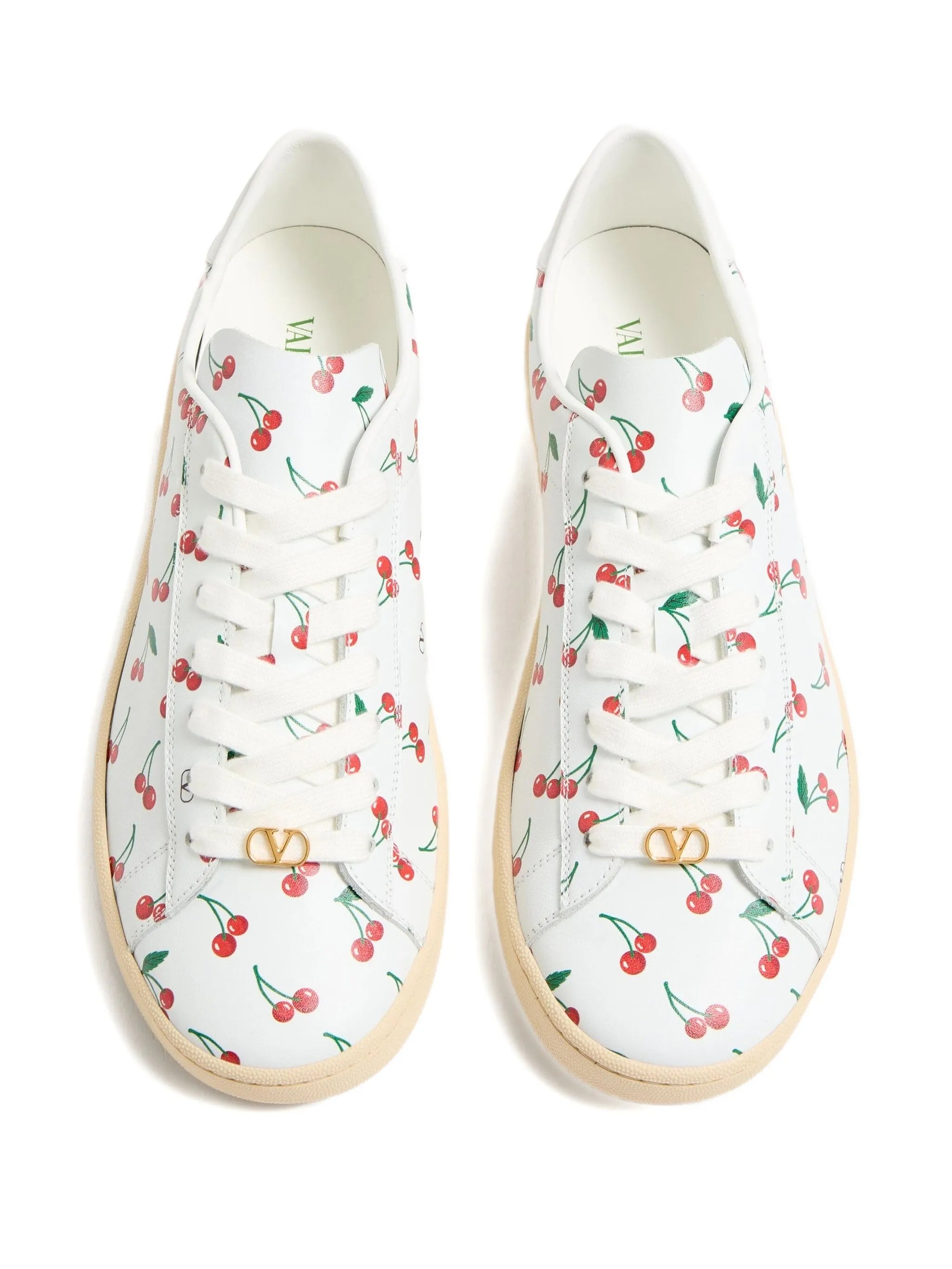 Royco cherry-print low-top sneakers