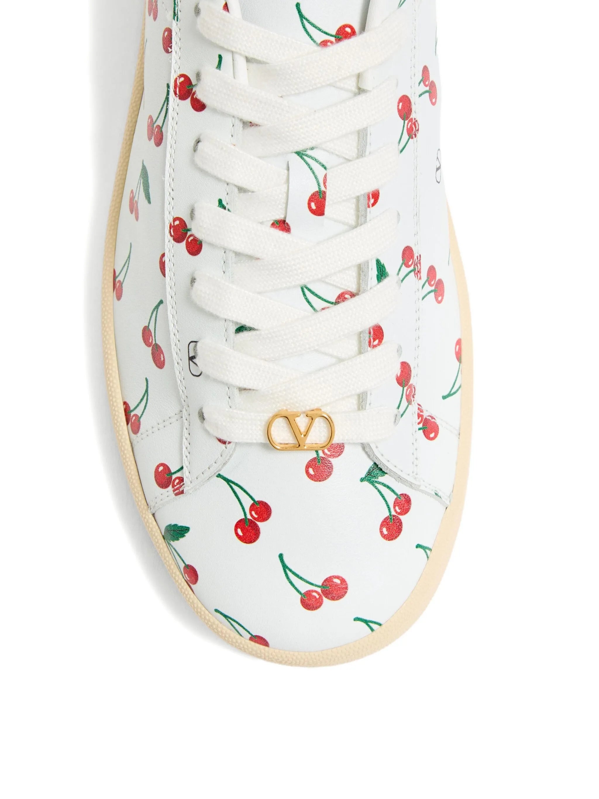 Royco cherry-print low-top sneakers