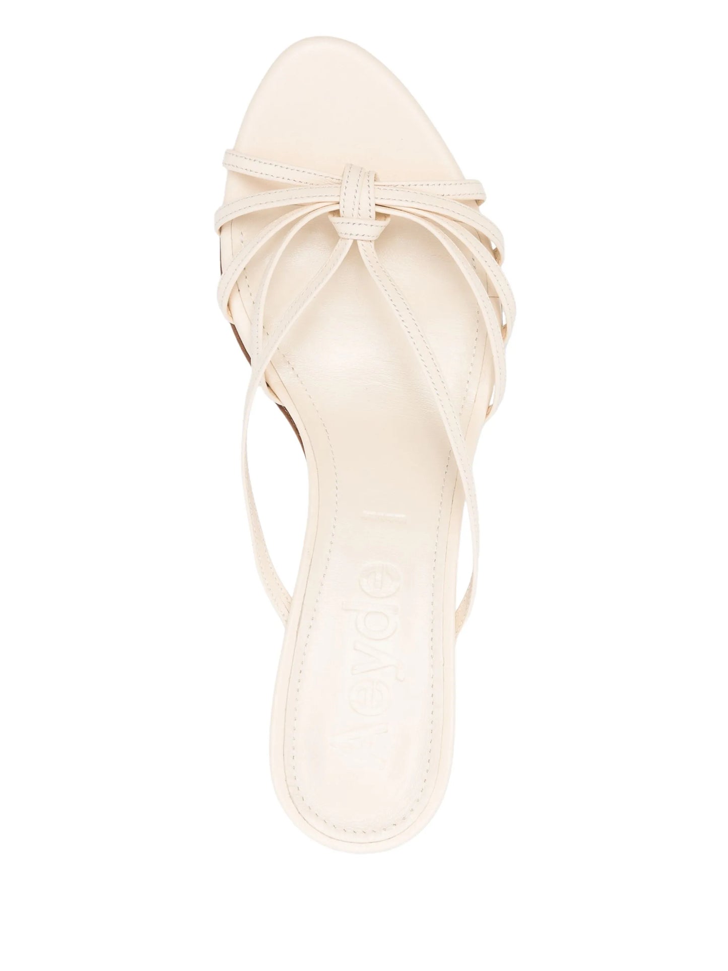 50mm leather sandals