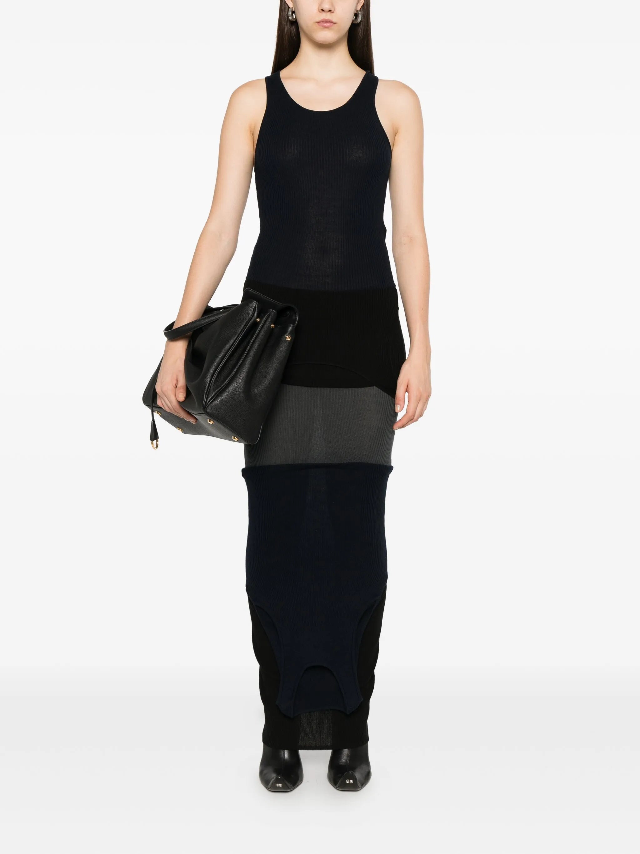 sleeveless maxi dress