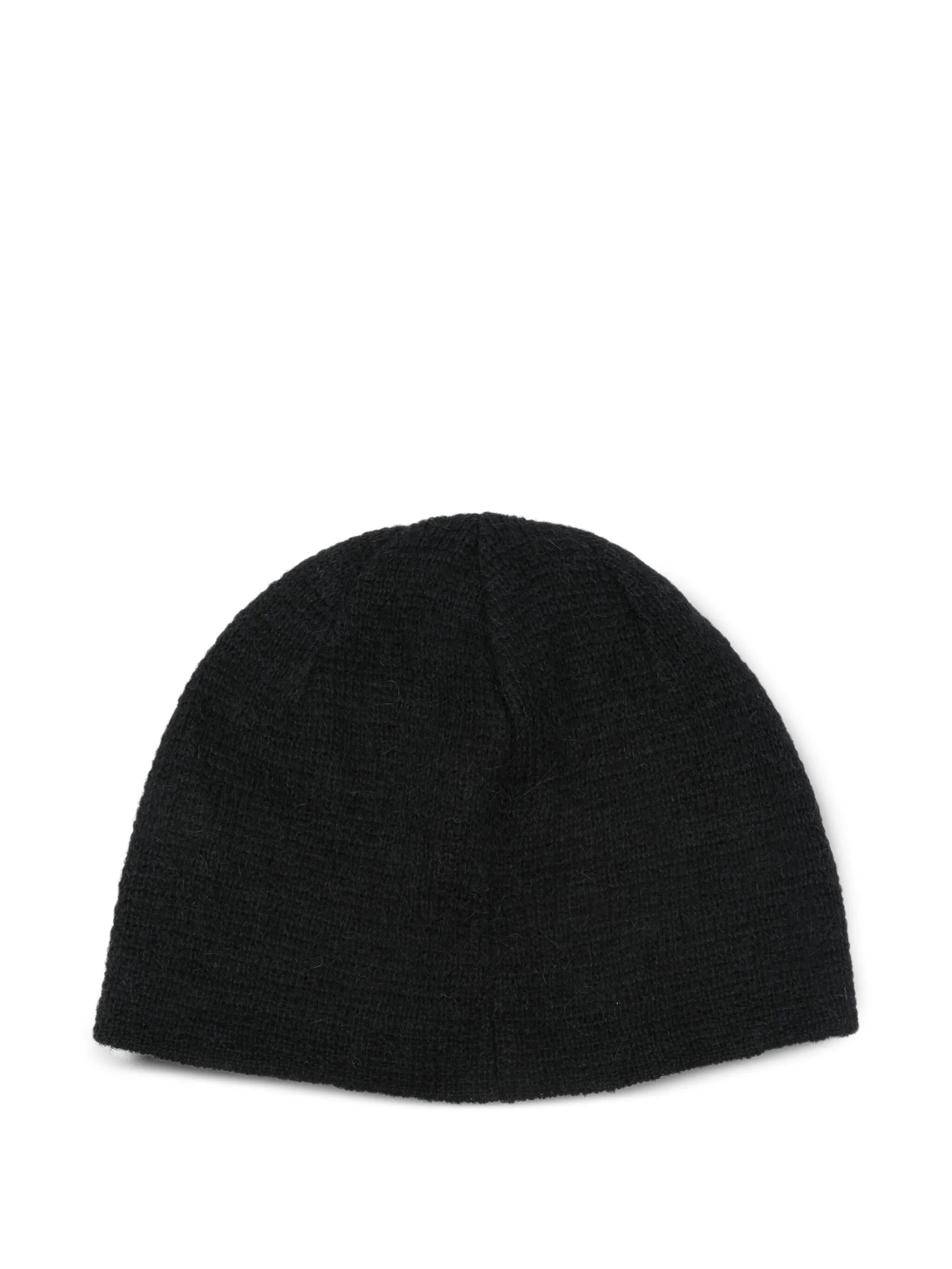 ribbed-knit beanie